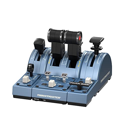 Thrustmaster TCA Captain Pack X Airbus Edition – Resmi Airbus Lisanslı Uçuş Simülasyonu Seti – Xbox Series X|S, Xbox One ve PC Uyumlu – Profesyonel Sidestick ve Quadrant Seti
