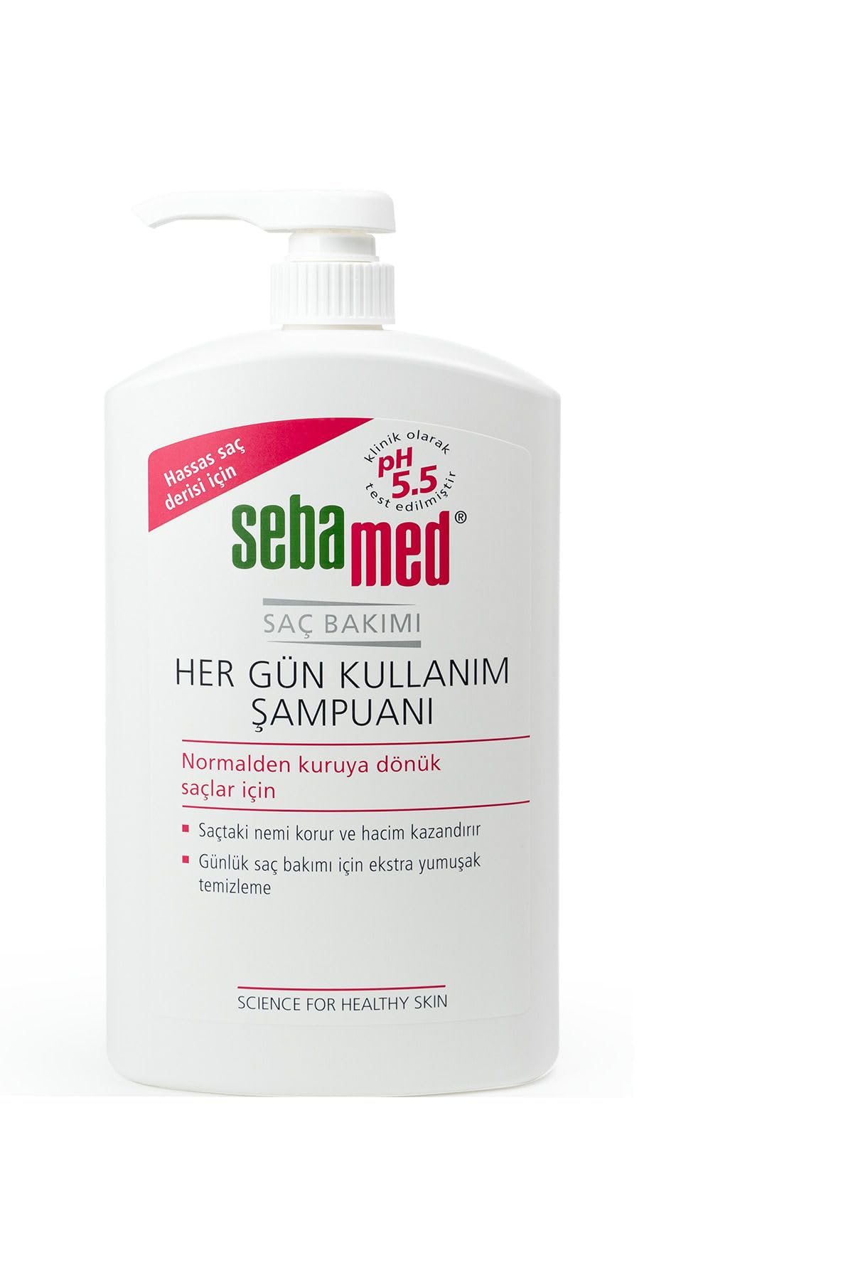 Sebamed Besleyici Onarıcı Kuru ve Hassas Saç Tipine Özel Her Gün Kullanım Günlük Saç Bakım Şampuanı 1000ml