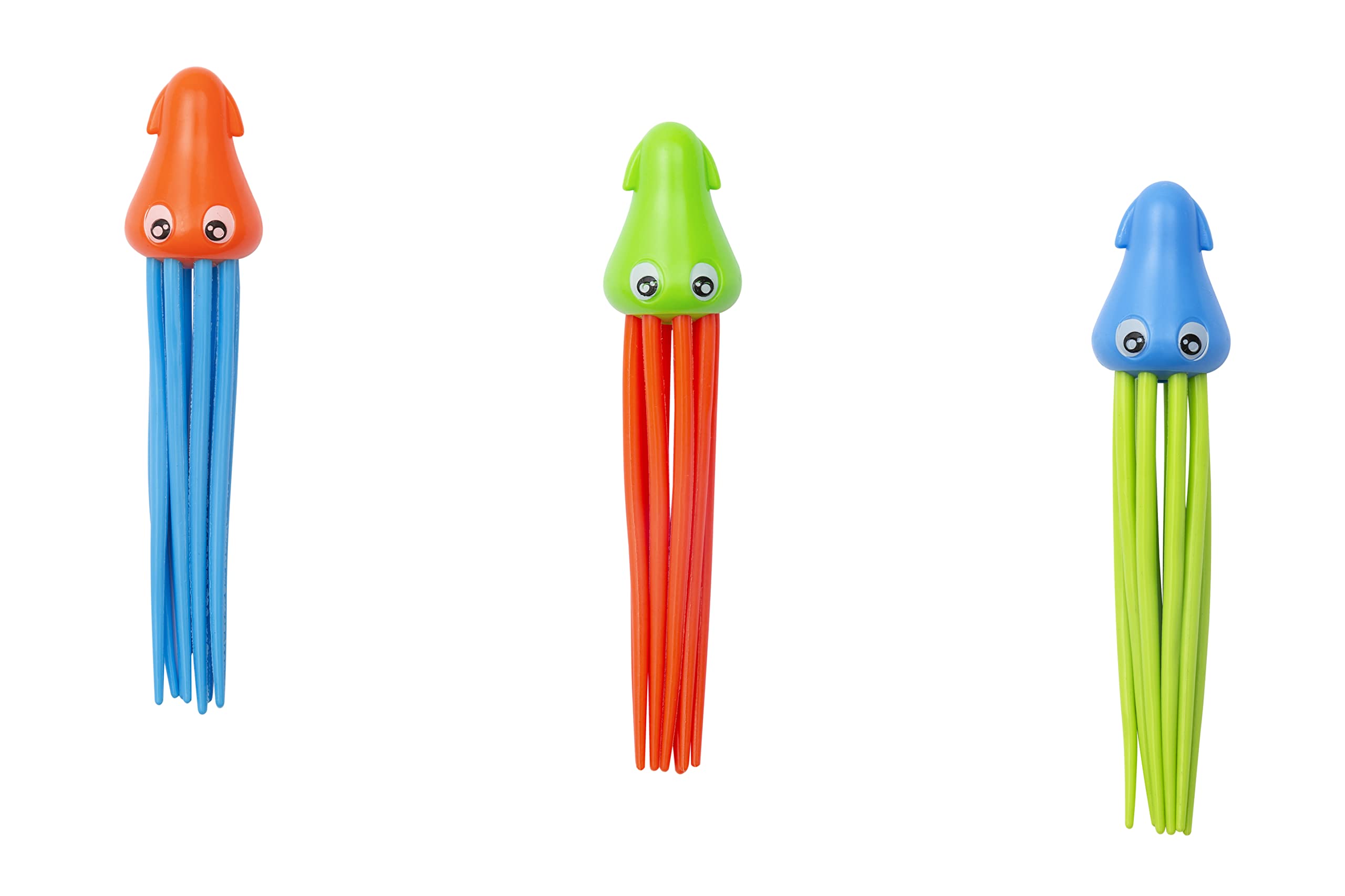 Bestway Speedy Squid Dalış Figür Seti, 3'lü Set 16,8 x 4,5 x 4,5 cm
