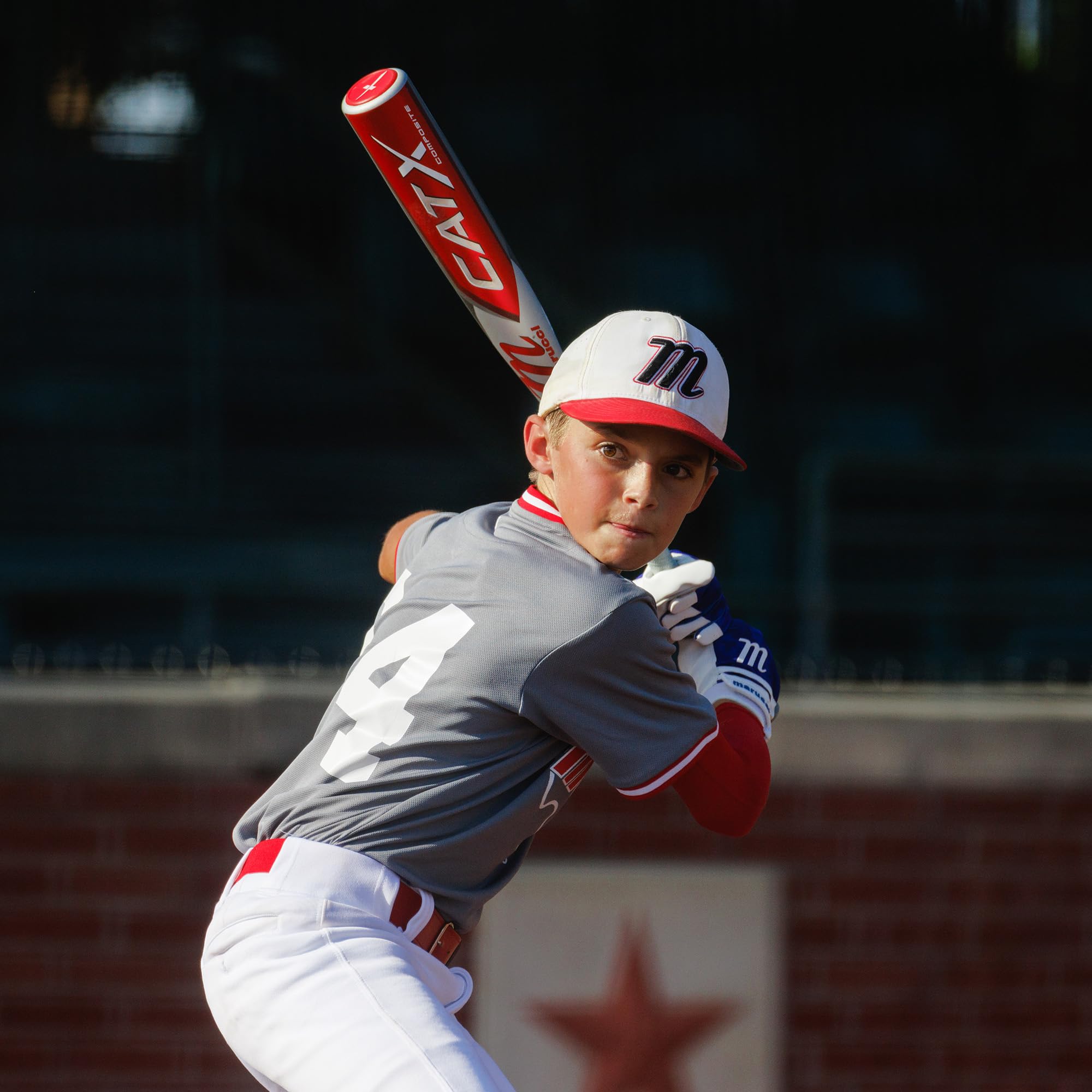MARUCCI CATX Composite USSSA Senior League Beyzbol Sopası, 2 3/4 inç Fıçı, 76 cm / 623 ml