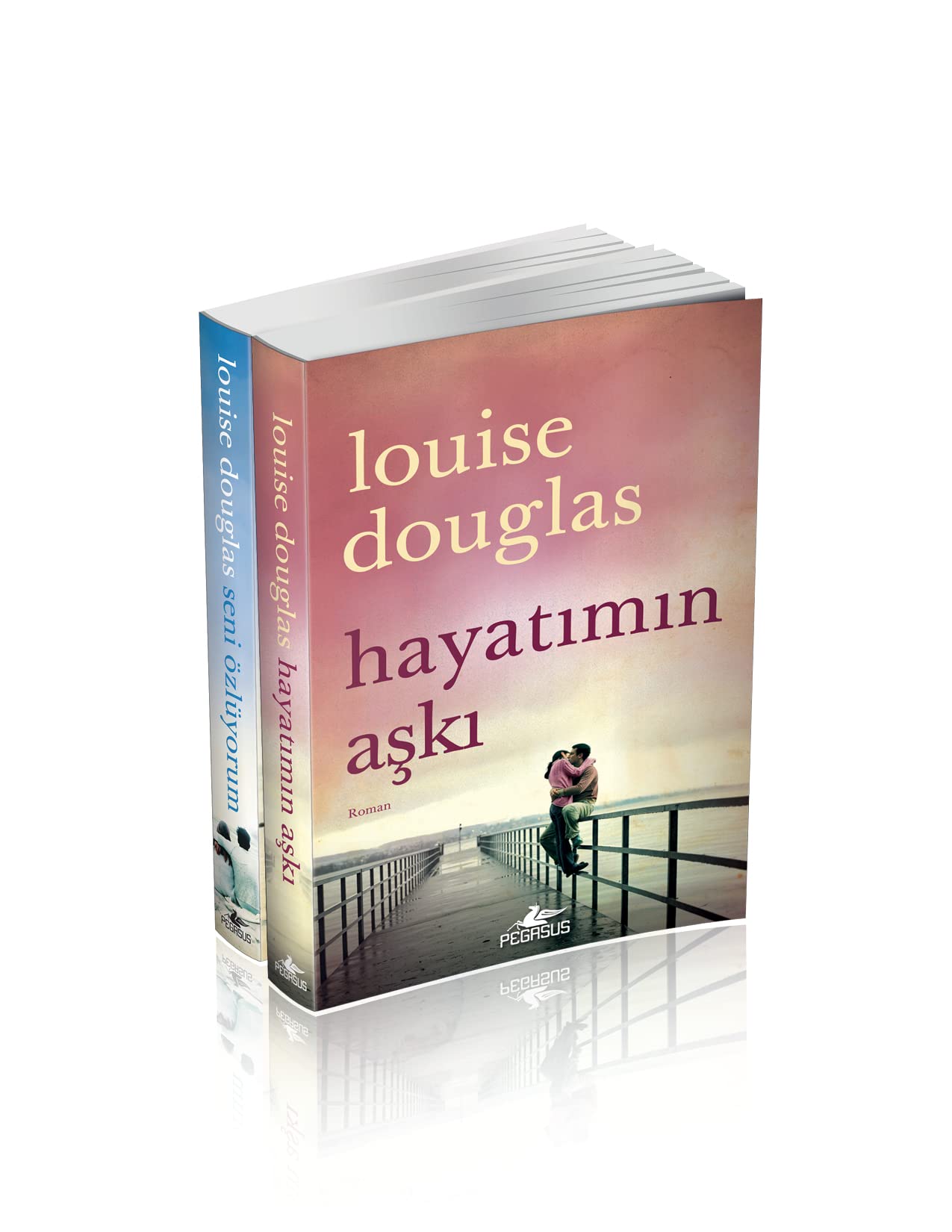 Hayatımın Aşkı + Seniz Özlüyorum - Romantik 2 Kitap Takım Set