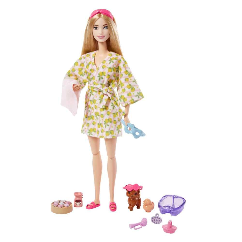 Barbie Bebek ve Aksesuarlar Barbie ve yavru köpeği, çocuklar için oyuncaklar, kişisel bakım spa günü