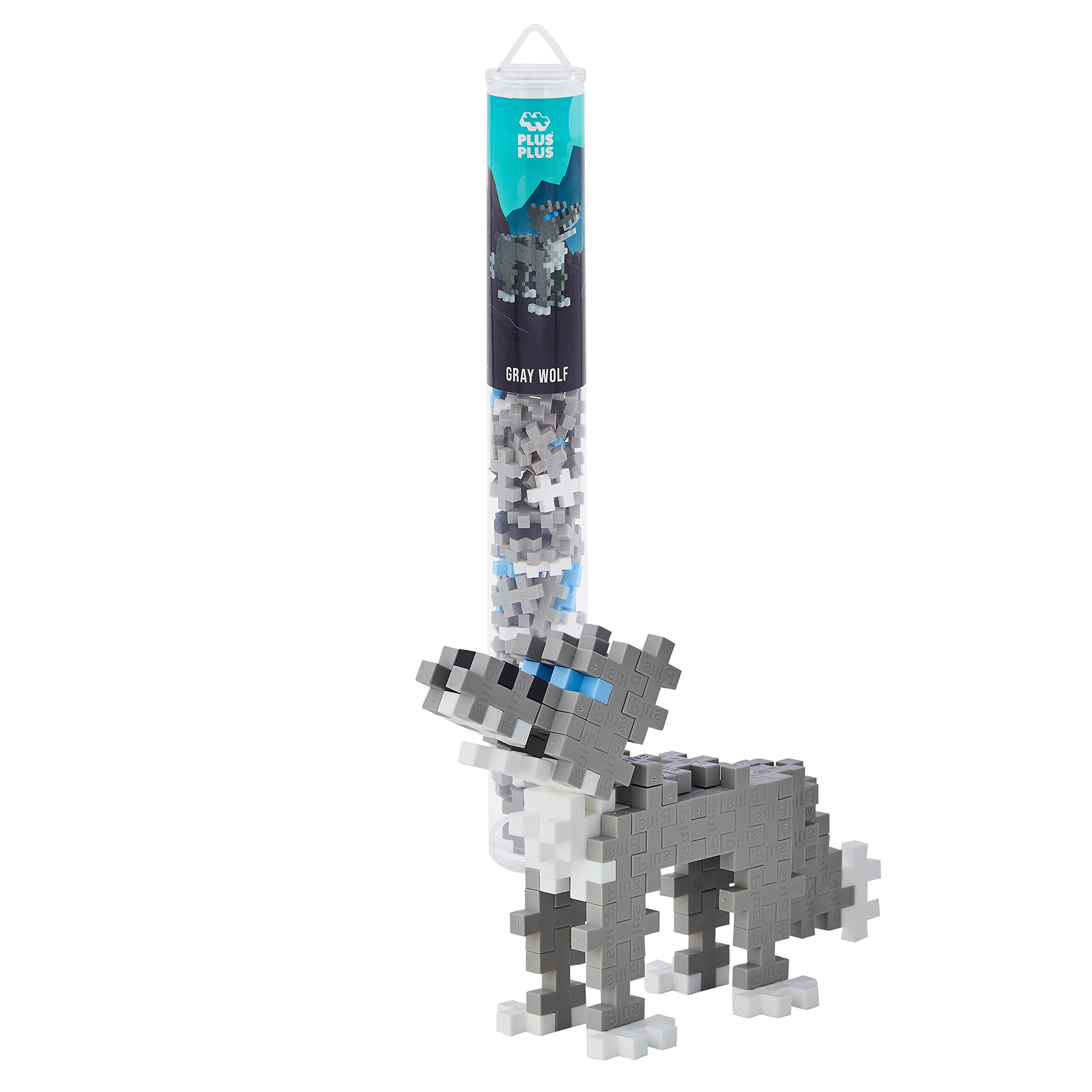 Plus Plus Wolf, 100 Parça Tüp İnşa ve Yapı Seti Oyuncağı