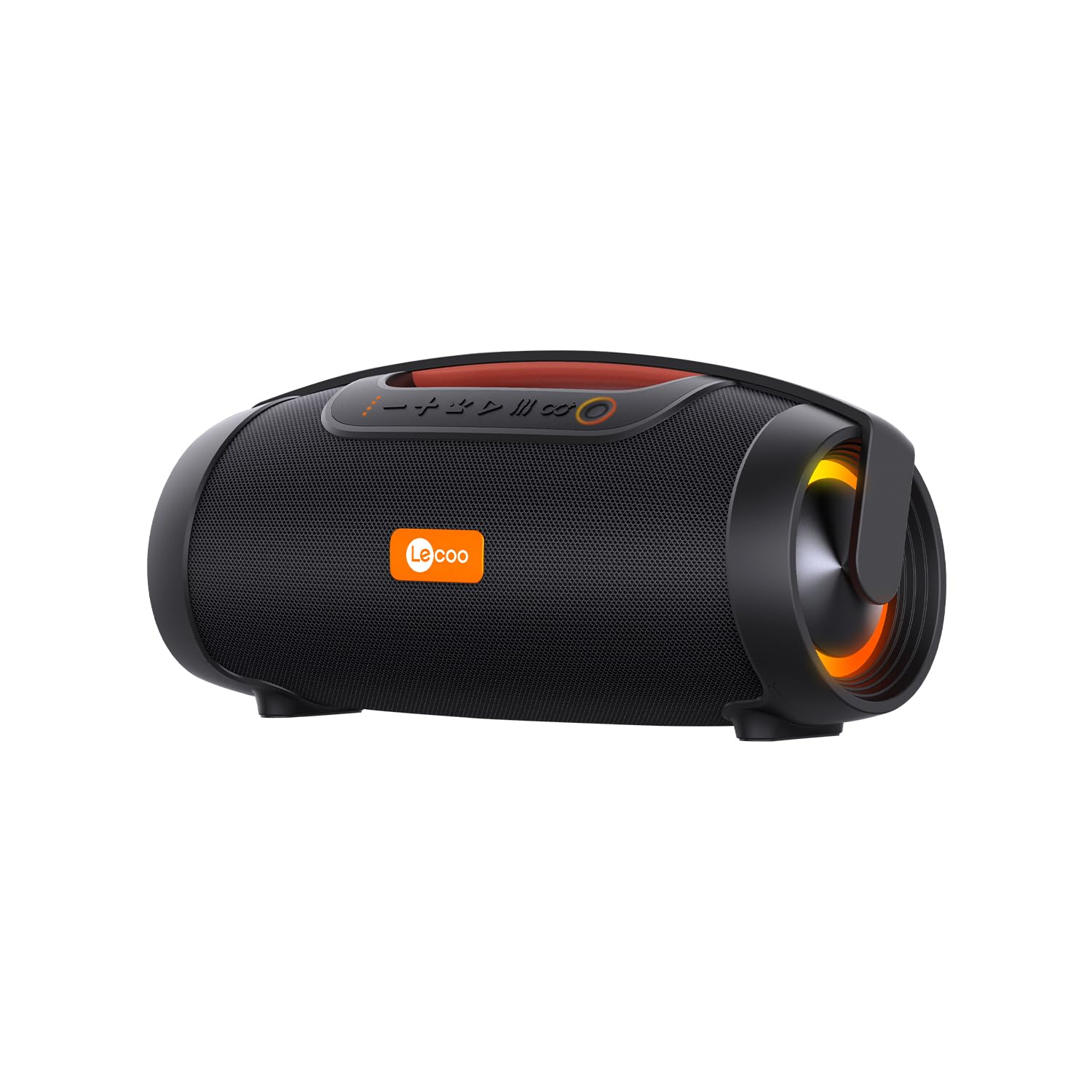 Lecoo DS151 Kablosuz Bluetooth 5.0, 40W Güçlü Ses, RGB Aydınlatmalı, IPX5 Suya Karşı Dayanıklı, TWS Boombox Stereo Taşınabilir Hoparlör