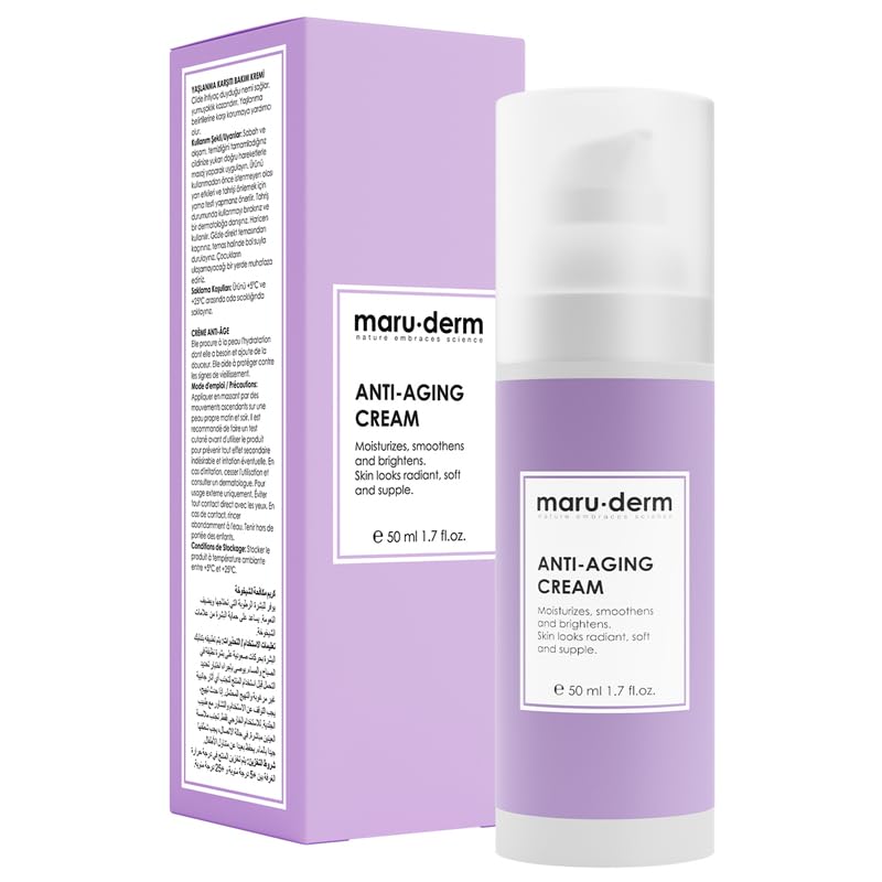 Maru.Derm Anti-Age Kırışıklık Karşıtı Cilt Bakım Kremi 50 ml