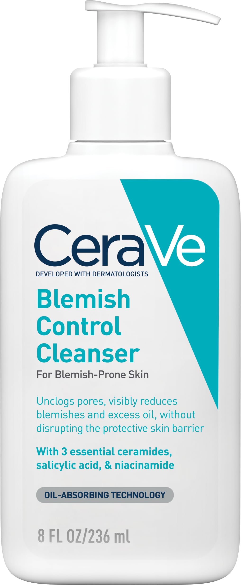 CeraVe Yağlı Ve Düzensiz Ciltler İçin Yüz Temizleme Jeli 236 ml
