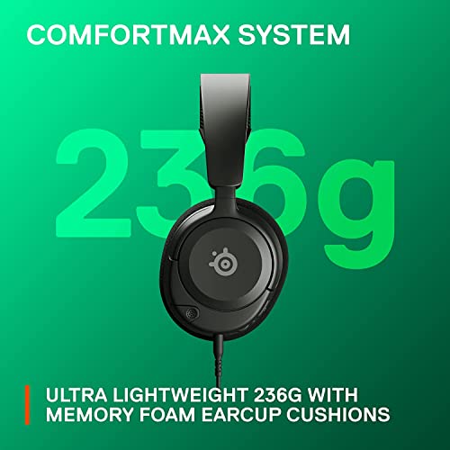 SteelSeries Arctis Nova 1X – Multi-Platform Gaming Kulaklık – Hi-Fi Sürücü – 360° Surround Ses – Memory Foam Kulak Yastıkları – Gürültü Önleyici Mikrofon, Xbox, PC, PS5, PS4, Switch