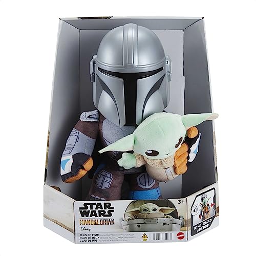 Star Wars Mandalorian Sesli Pelüş Figür, 3 yaş ve üzeri, HPC19