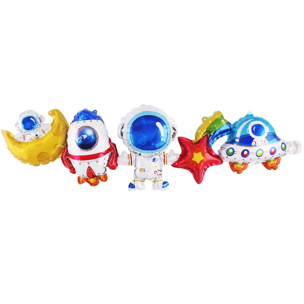 PARTİ VİTRİNİ Uzay Temalı Konsept Folyo Balon