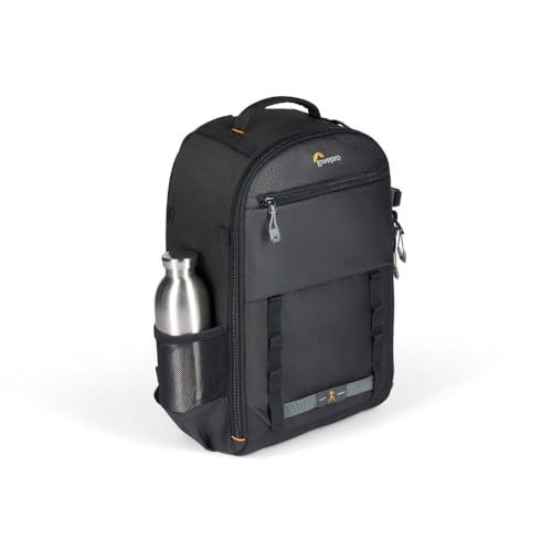 Lowepro Adventura BP 300 III, Tripod Tutuculu Kamera Sırt Çantası, 13 inç Dizüstü Bilgisayar Cebi, Önden Erişimli Çanta, Aynasız Kamera için, Sony Alpha 7-9 Serisi ile Uyumlu, Siyah