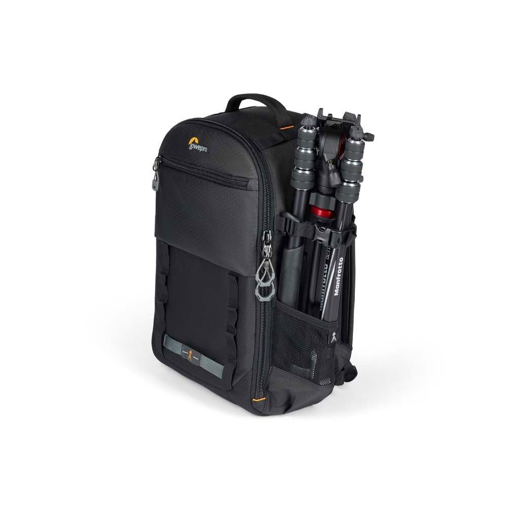 Lowepro Adventura BP 300 III, Tripod Tutuculu Kamera Sırt Çantası, 13 inç Dizüstü Bilgisayar Cebi, Önden Erişimli Çanta, Aynasız Kamera için, Sony Alpha 7-9 Serisi ile Uyumlu, Siyah