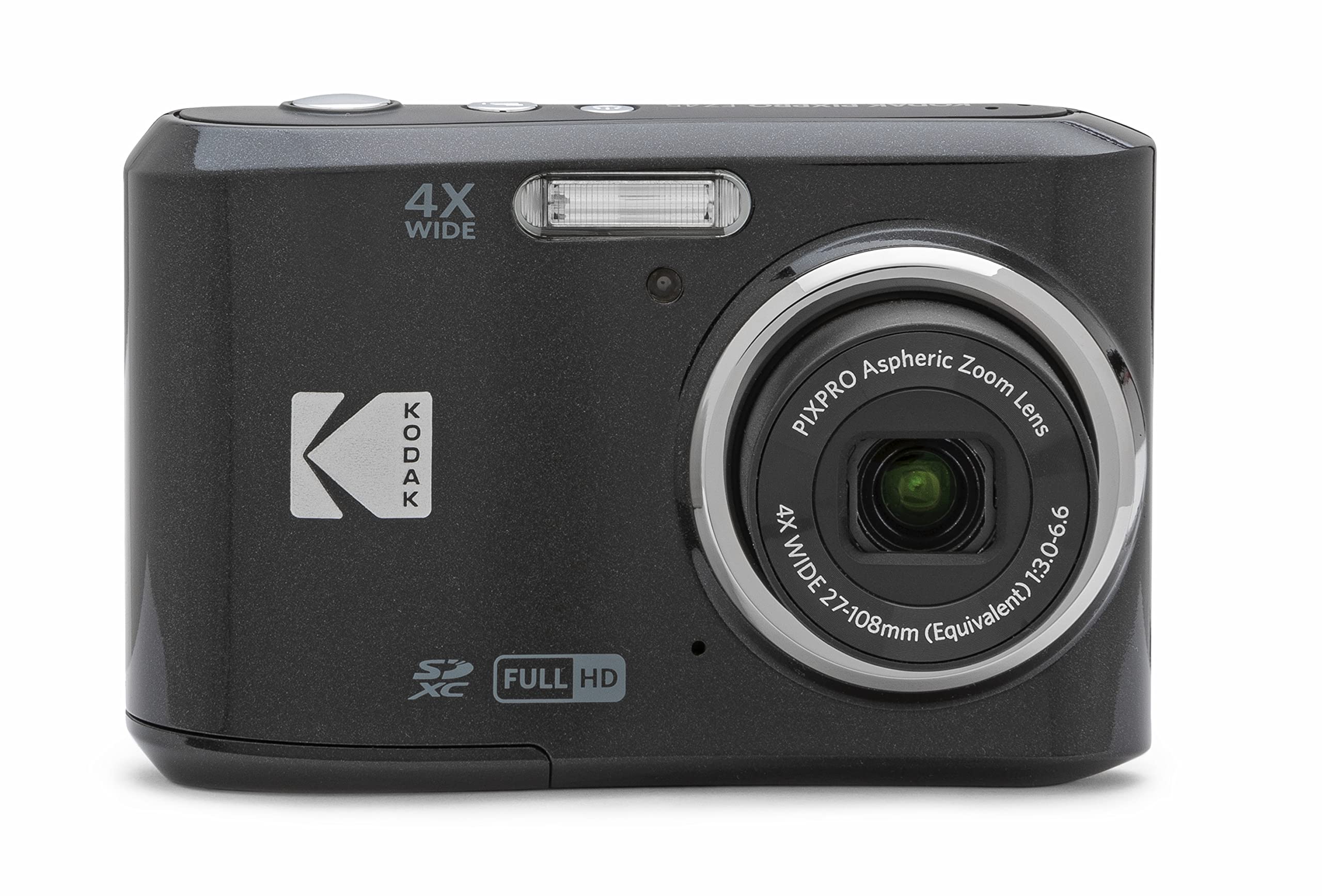 Kodak Friendly Zoom FZ45 Dijital Fotoğraf Makinesi -16MP, 4x Optik Yakınlaştırma, 2.7 inç LCD Ekran (Siyah)