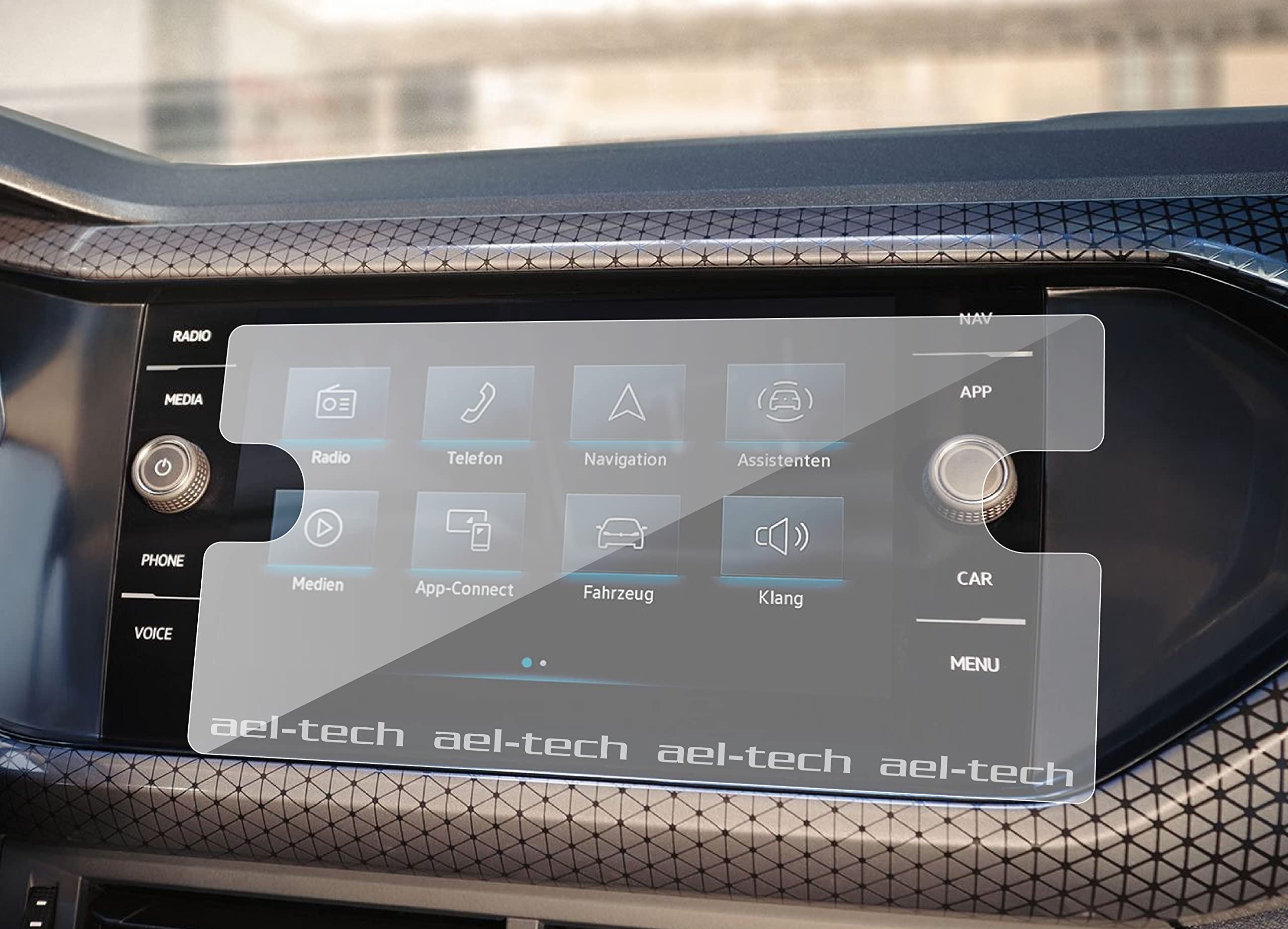 ael-tech Volkswagen T-Cross 8 inç Navigasyon uyumlu Nano Ekran Koruyucu