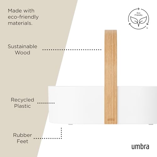 Umbra Bellwood Caddy Ayrılmadan Duvarlı, Kozmetik, Ofis Malzemeleri ve Daha Fazlası İçin