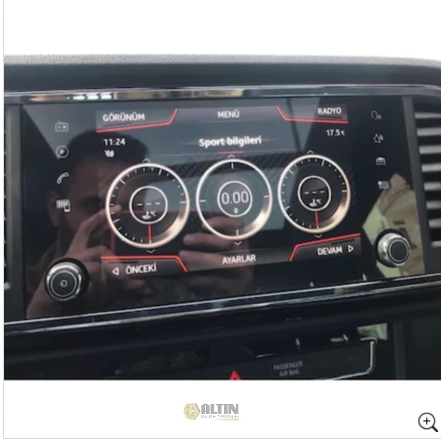 ael-tech Seat Ateca 8 inç Navigasyon uyumlu Nano Ekran Koruyucu