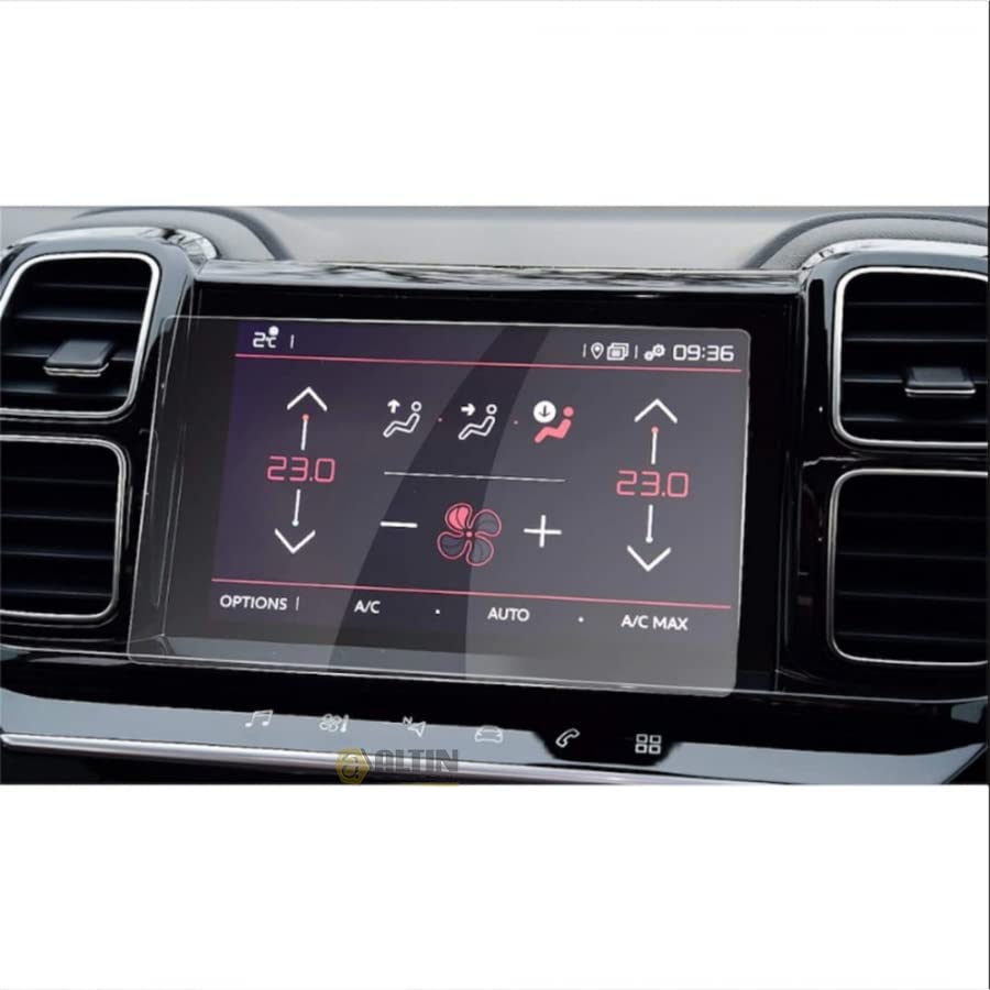 ael-tech Citroen C5 Aircross Navigasyon 9H uyumlu Ekran Koruyucu