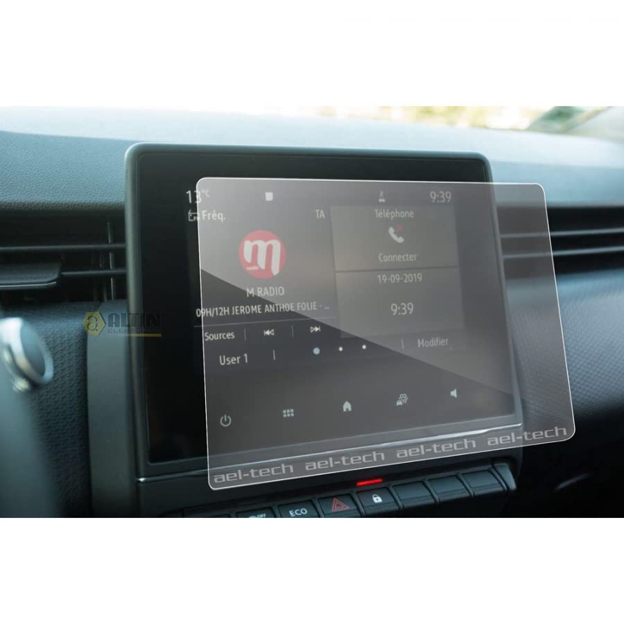 ael-tech Renault Clio 5 Easy Link 7.3 Navigasyon uyumlu Ekran Koruyucu Cam Film