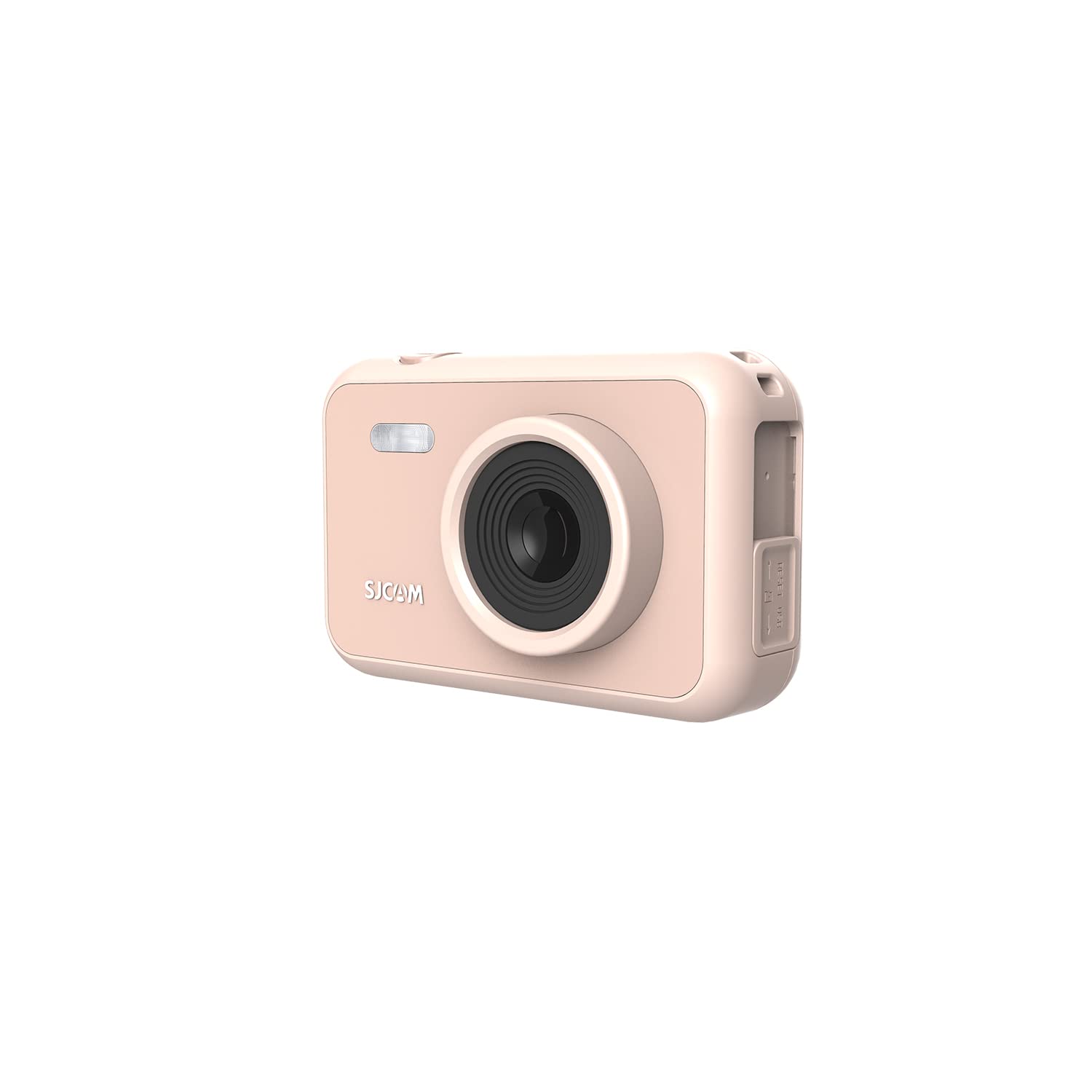 SJCAM FunCam Çocuklar için Fotoğraf Makinesi ve Kamera 1080p 12MP 2'' HD Ekran Çerçeveler ve Komik Filtreler Snake ve Tetris Oyunları Otomatik Kapanma Zamanlayıcı Hızlandırılmış Çekim Pembe