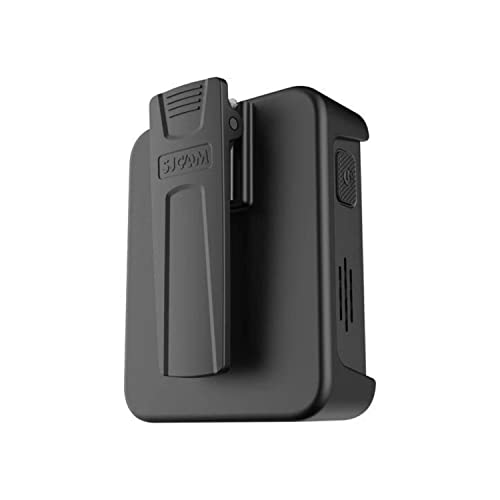 SJCAM A20 4K Vücut Kamerası Güvenlik Polis Ekipmanı IP65 LED Flaş 150° Hareket Algılama 240FPS Ağır Çekim 2650mAh 2.33” Dokunmatik Ekran 16MP Siyah