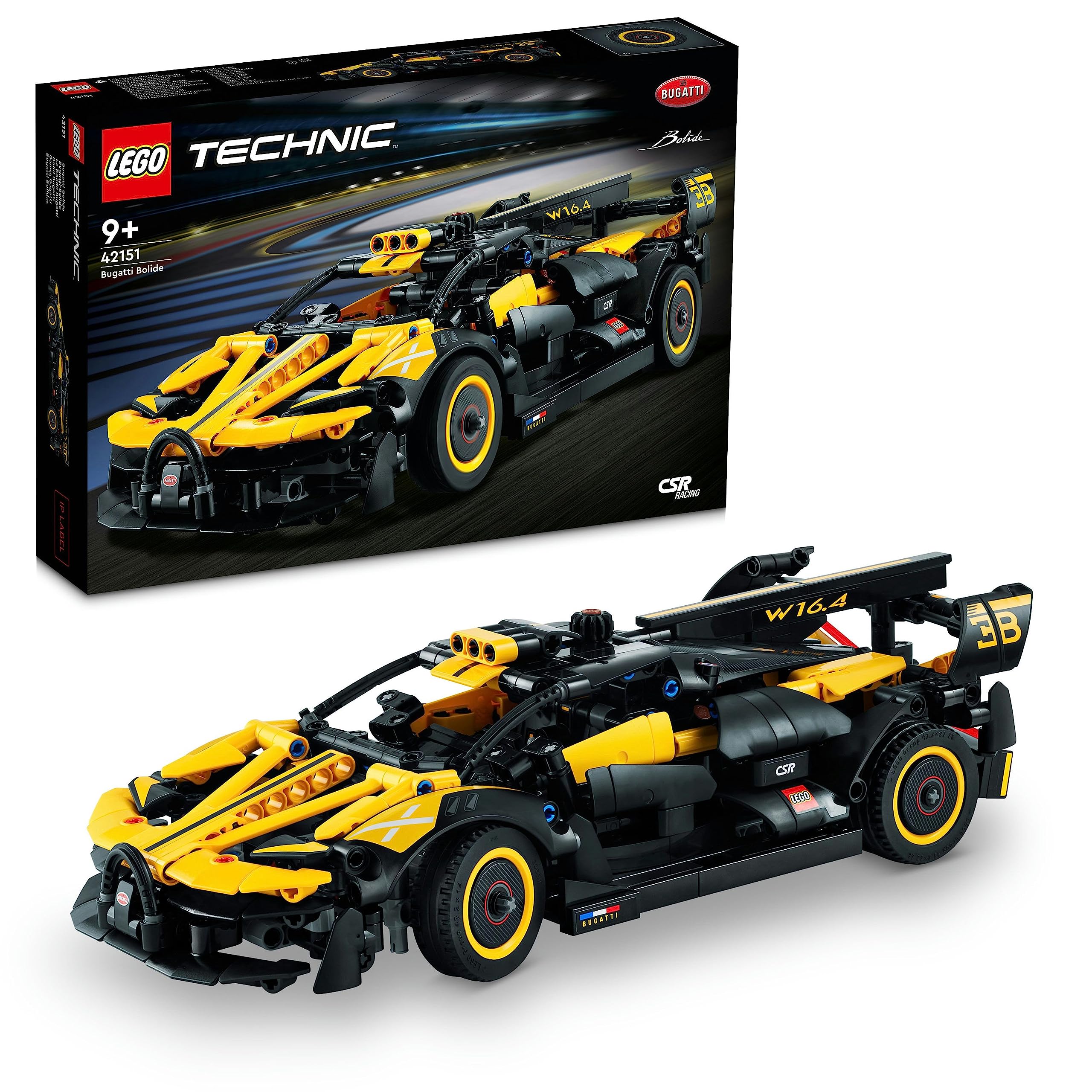 LEGO® Technic Bugatti Bolide 42151-9 Yaş ve Üzeri Çocuklar için Oyuncak Yapım Seti (905 Parça)