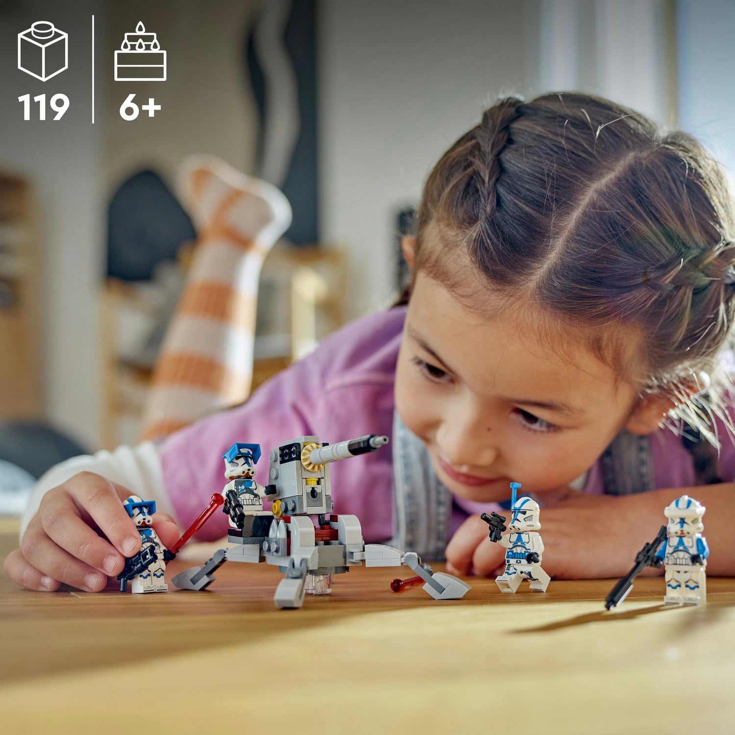 LEGO® Star Wars 501. Klon Trooperlar Paketi 75345-6 Yaş ve Üzeri Çocuklar için Oyuncak Yapım Seti (1