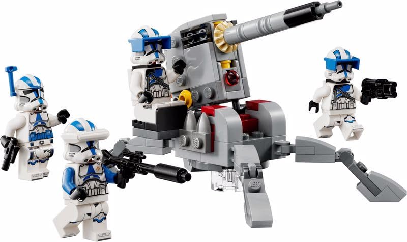 LEGO® Star Wars 501. Klon Trooperlar Paketi 75345-6 Yaş ve Üzeri Çocuklar için Oyuncak Yapım Seti (1