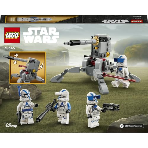 LEGO® Star Wars 501. Klon Trooperlar Paketi 75345-6 Yaş ve Üzeri Çocuklar için Oyuncak Yapım Seti (1