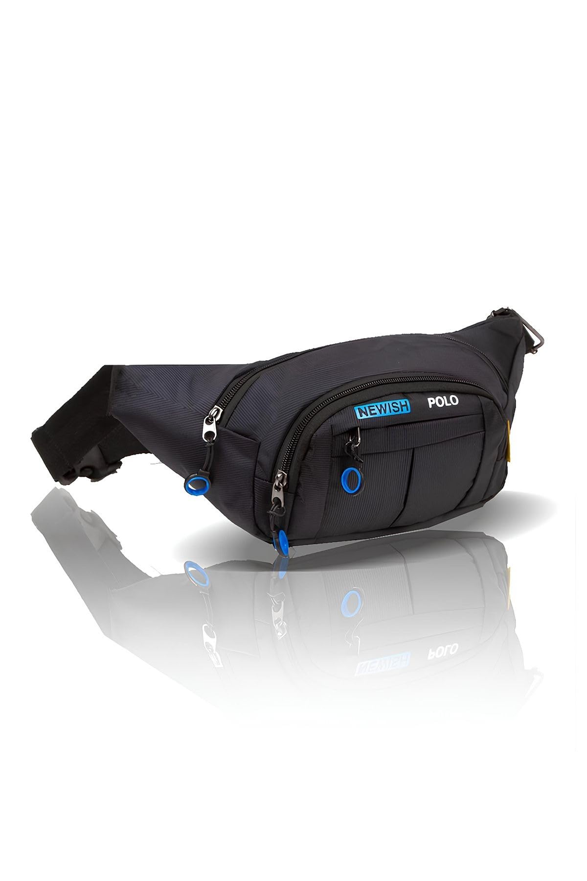 Av A Dos Bel Çantası, Çapraz Bel Çantası, Siyah Unisex Suya Dayanıklı Kulaklık Çıkış Çapraz Askılı Omuz Spor Bel Çanta Günlük Yürüyüş Outdoor