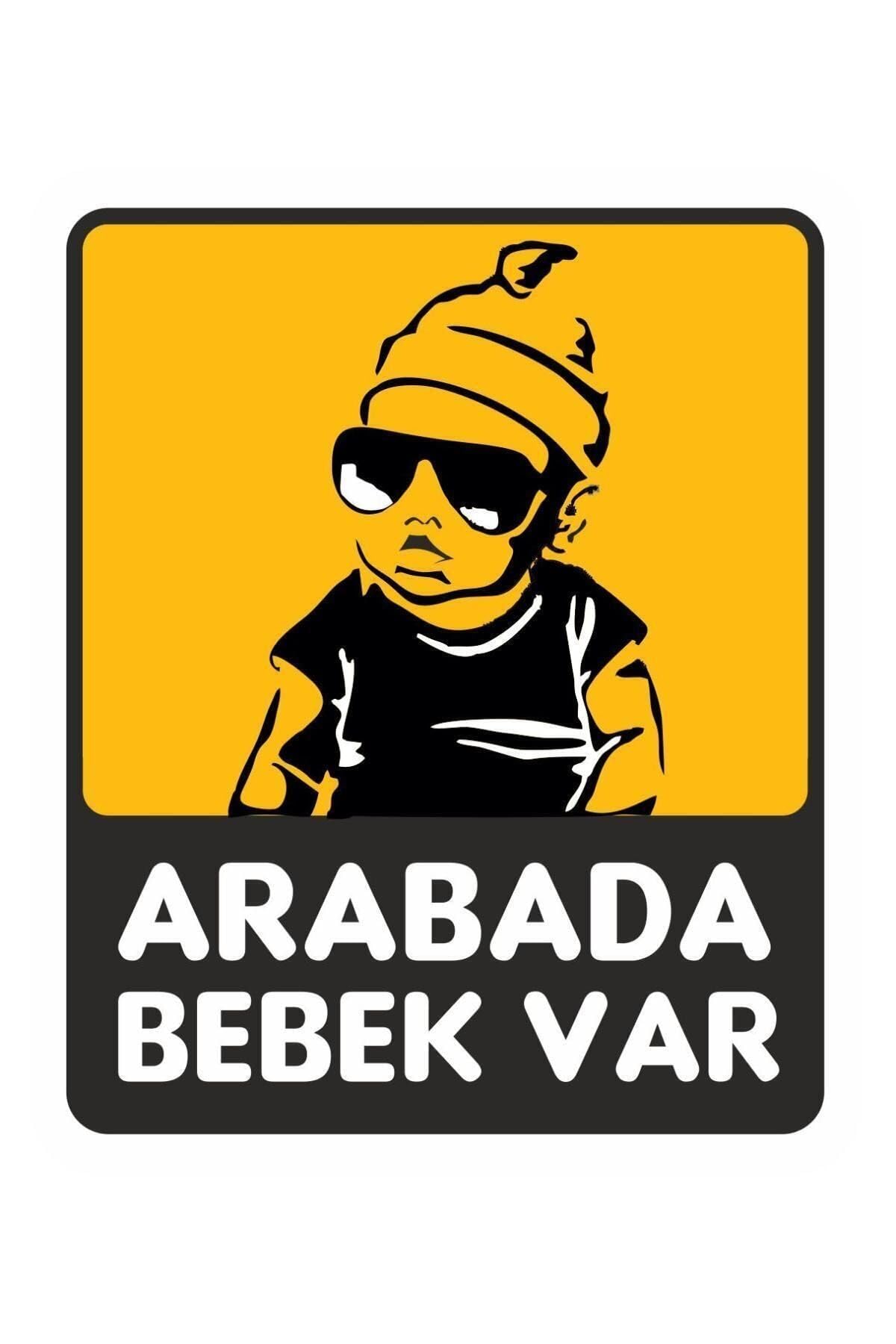 TSC Arabada Bebek Var Sticker 17CM