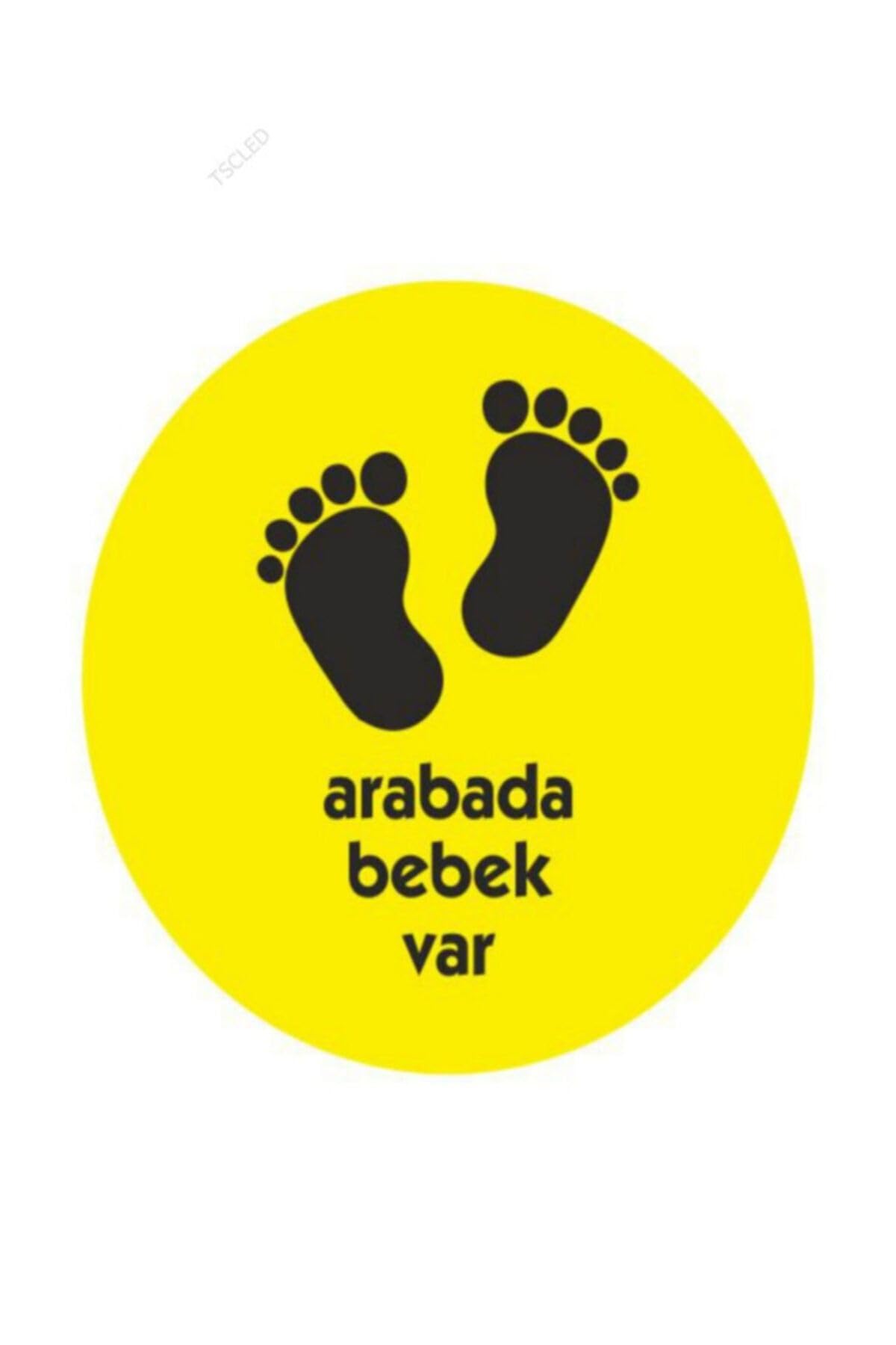 TSC Arabada Bebek Var Sticker 16CM