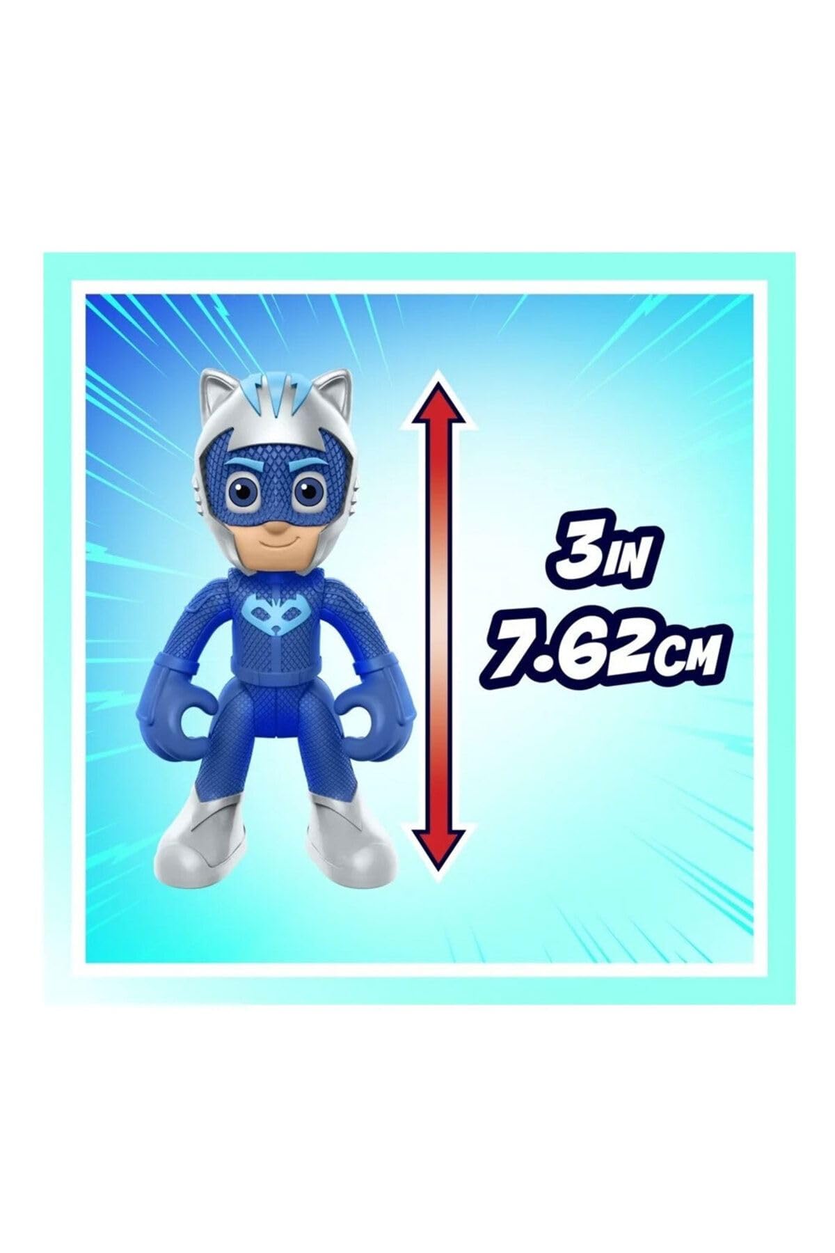 PJ Masks Pijamaskeliler Uzay Üssü Oyun Seti Arabalı ve Figürlü Karargah Seti, 3 Yaş Erkek ve Kız Çocuklar için Süper Kahraman Oyuncakları