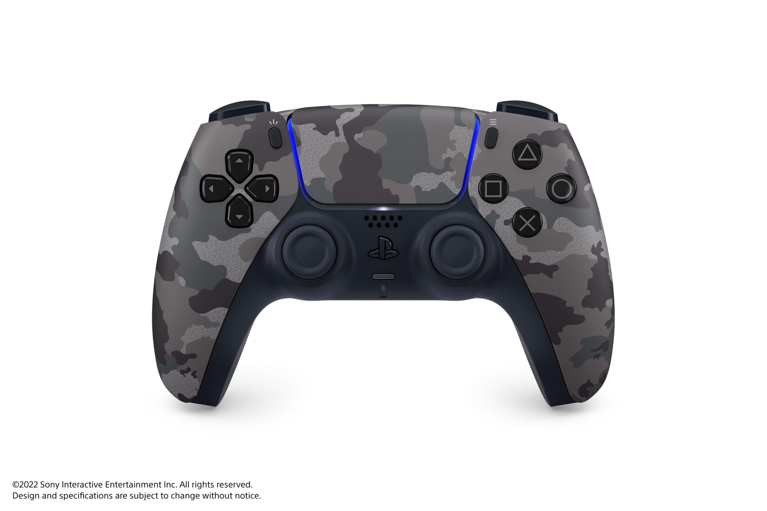 Playstation Kablosuz kumanda - gri kamuflaj