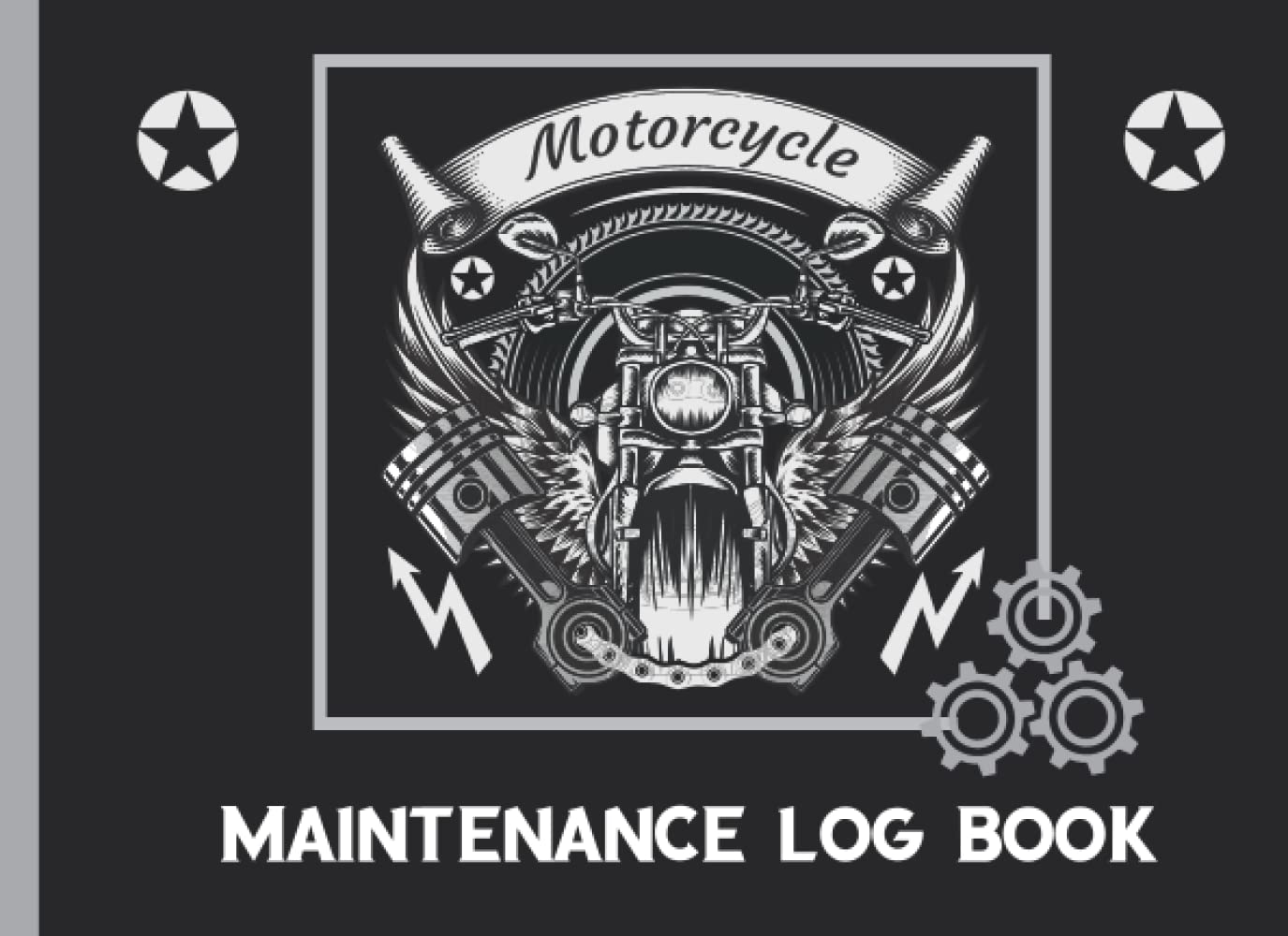 Motorcycle Maintenance Log Book: Keep Contact,Owner Detail,Fuel Log,Trip Log,Service/Repair Expenses,Maintenance & Annual Summery | Small ... | Auto Service Expenses with Mileage Tracker.