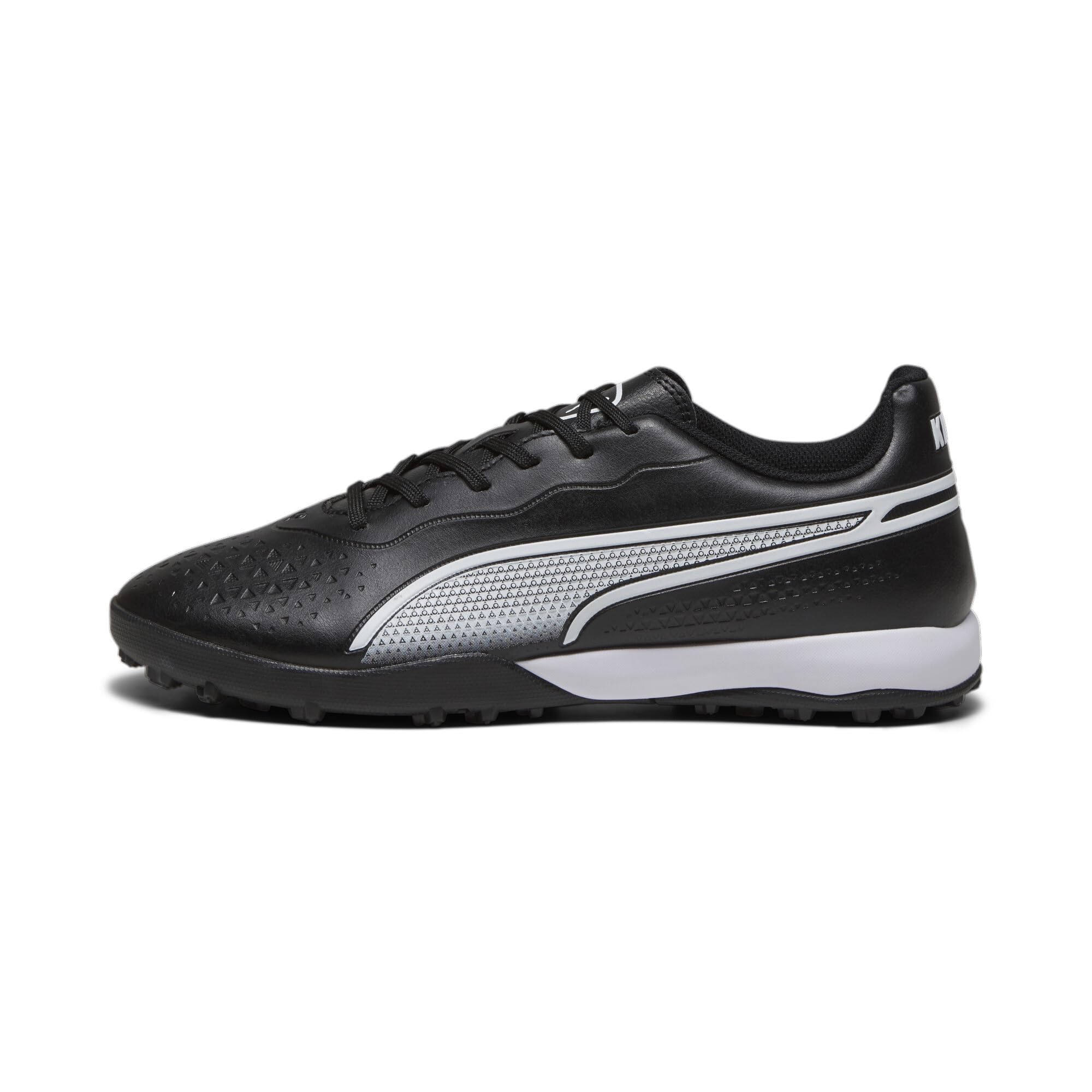 PUMA Üniseks King Match Tt Futbol Ayakkabısı, Puma Black Puma White, 42 EU