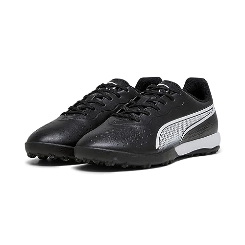 PUMA Üniseks King Match Tt Futbol Ayakkabısı, Puma Black Puma White, 42 EU