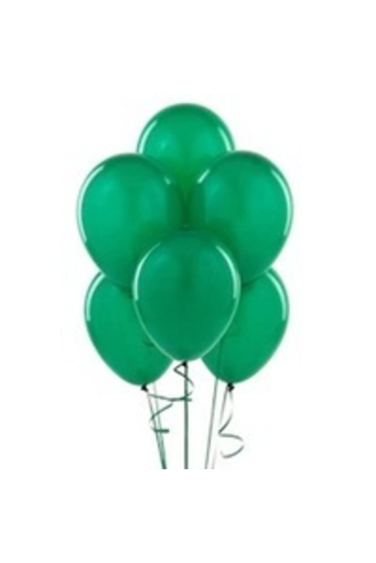 Koyu Yeşil Pastel Balon 50 Adet