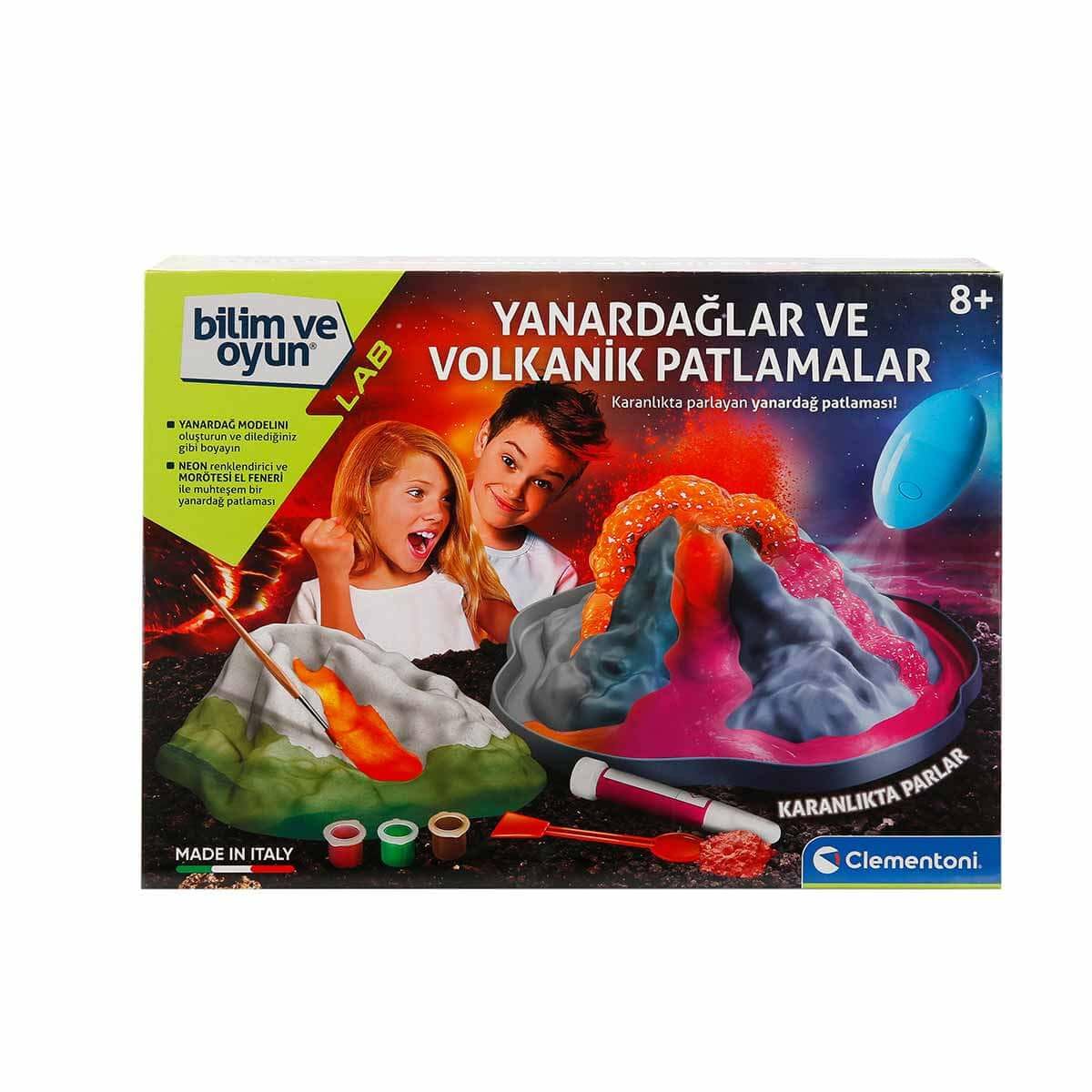 Clementoni Bilim ve Oyun - Yanardağlar ve Volkanik Patlamalar