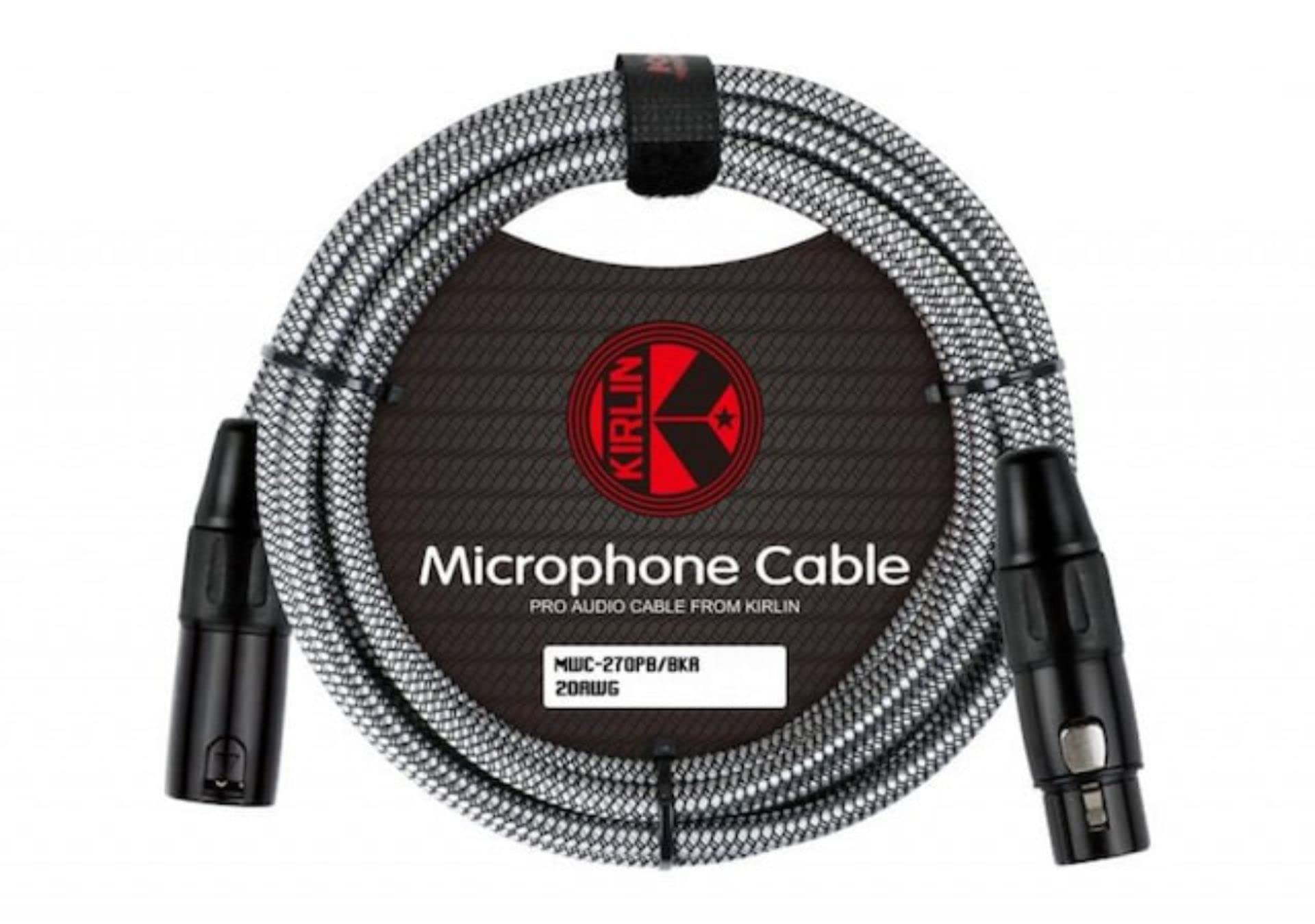 MWC270PB 6 Metre Örgülü Mikrofon Kablosu 3pin Dişi 3pin Erkek