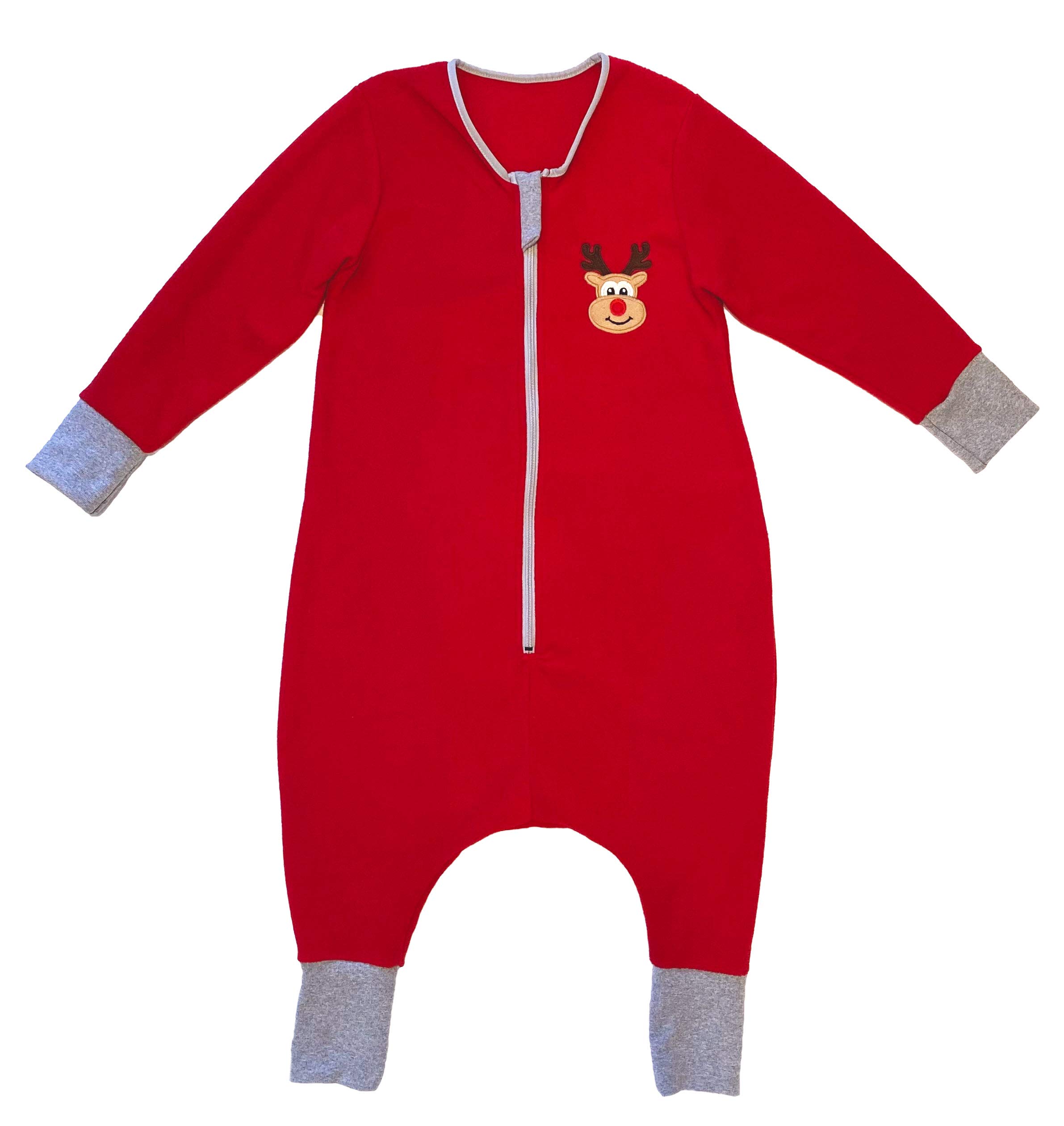YORNİ, Nakışlı, Uzun Kollu, Mikro Polar, Bebek Çocuk Uyku Tulumu, Unisex, TOG 2 (7-10yaş)