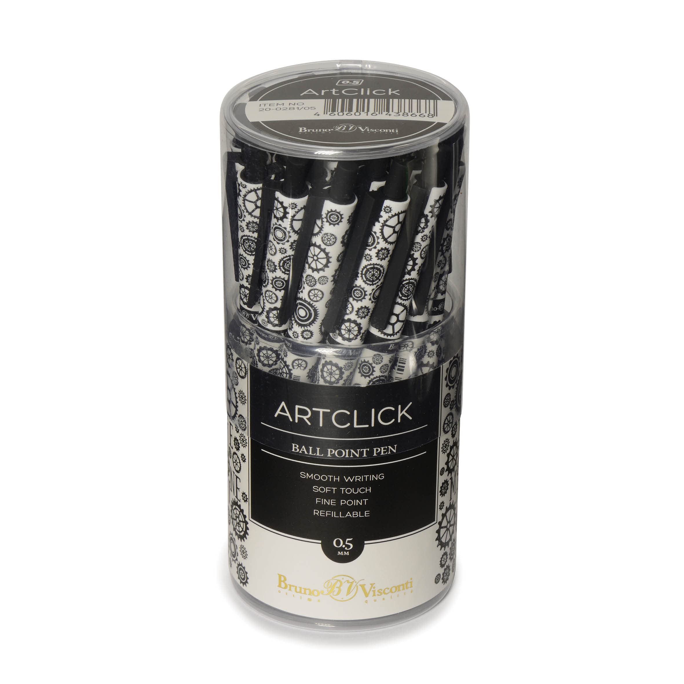 Bruno Visconti "ArtClick" Tükenmez kalem -Mavi- 0.5 mm (Time Machine)