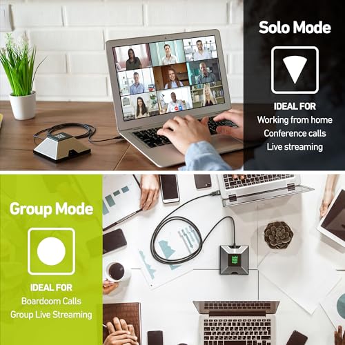 Solid State Logic SSL () Connex by taşınabilir USB mikrofon, konferanslar, içerik oluşturma, canlı yayın, PC/Mac müzik kaydı, dört kondansatörlü mikrofon dizisi ve 4 kullanıcı modu