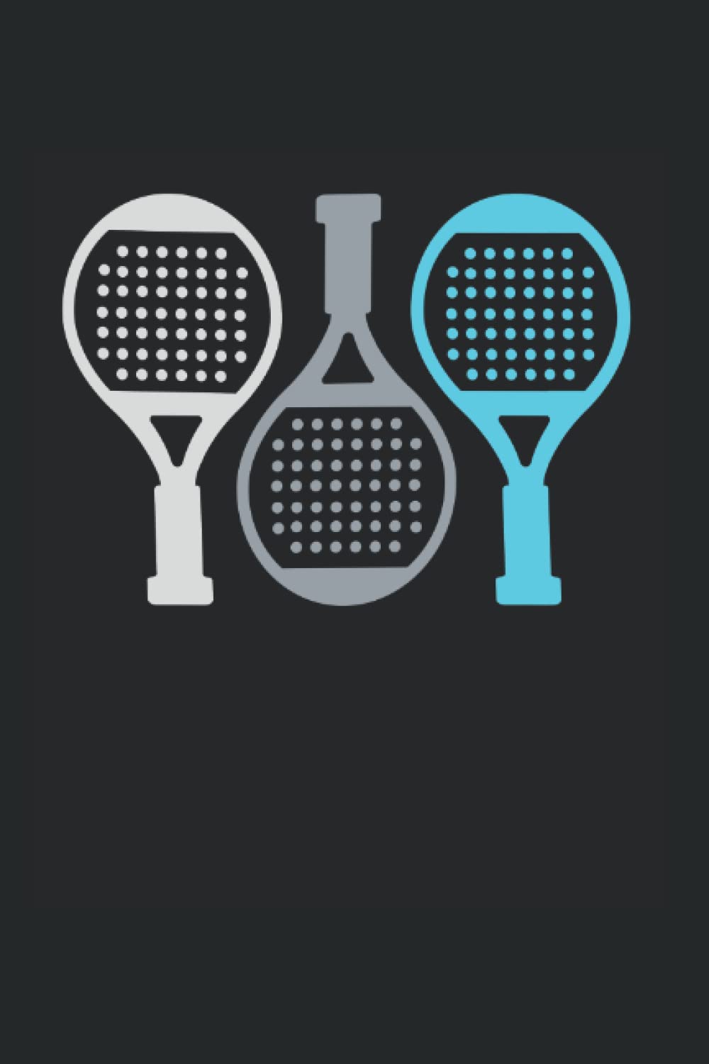 Independently published Padel Rackets Platform Tennis Paddleball Padel: College Ruled Journal or Notebook (6x9 inches) lined with 120 pages