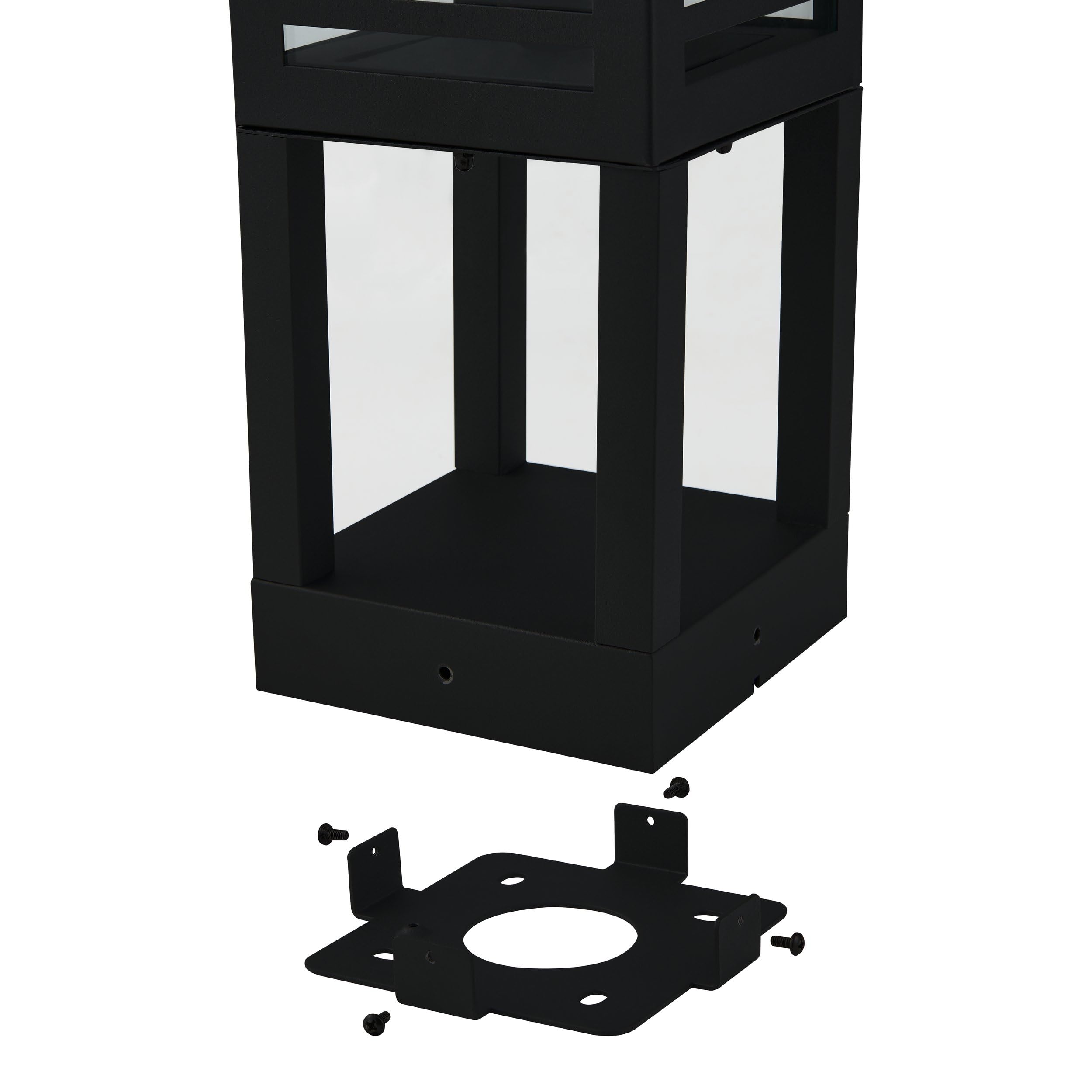 Eglo My Light My Style 900138 "Alamonte 3" 45 Cm Yüksekliğinde Alüminyum, Çelik Dış Mekan Bahçe Aydınlatma Direk Ip44