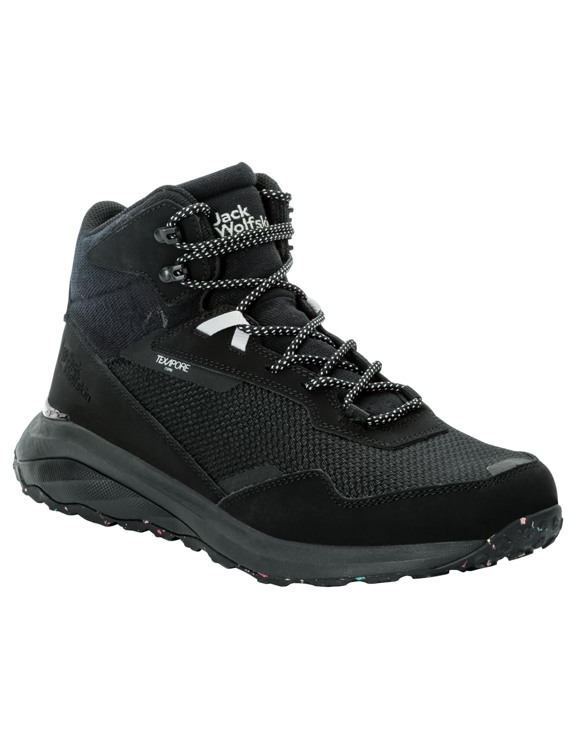 Jack Wolfskin DROMOVENTURE TEXAPORE MID M Erkek Outdoor Ayakkabı, Siyah, 46