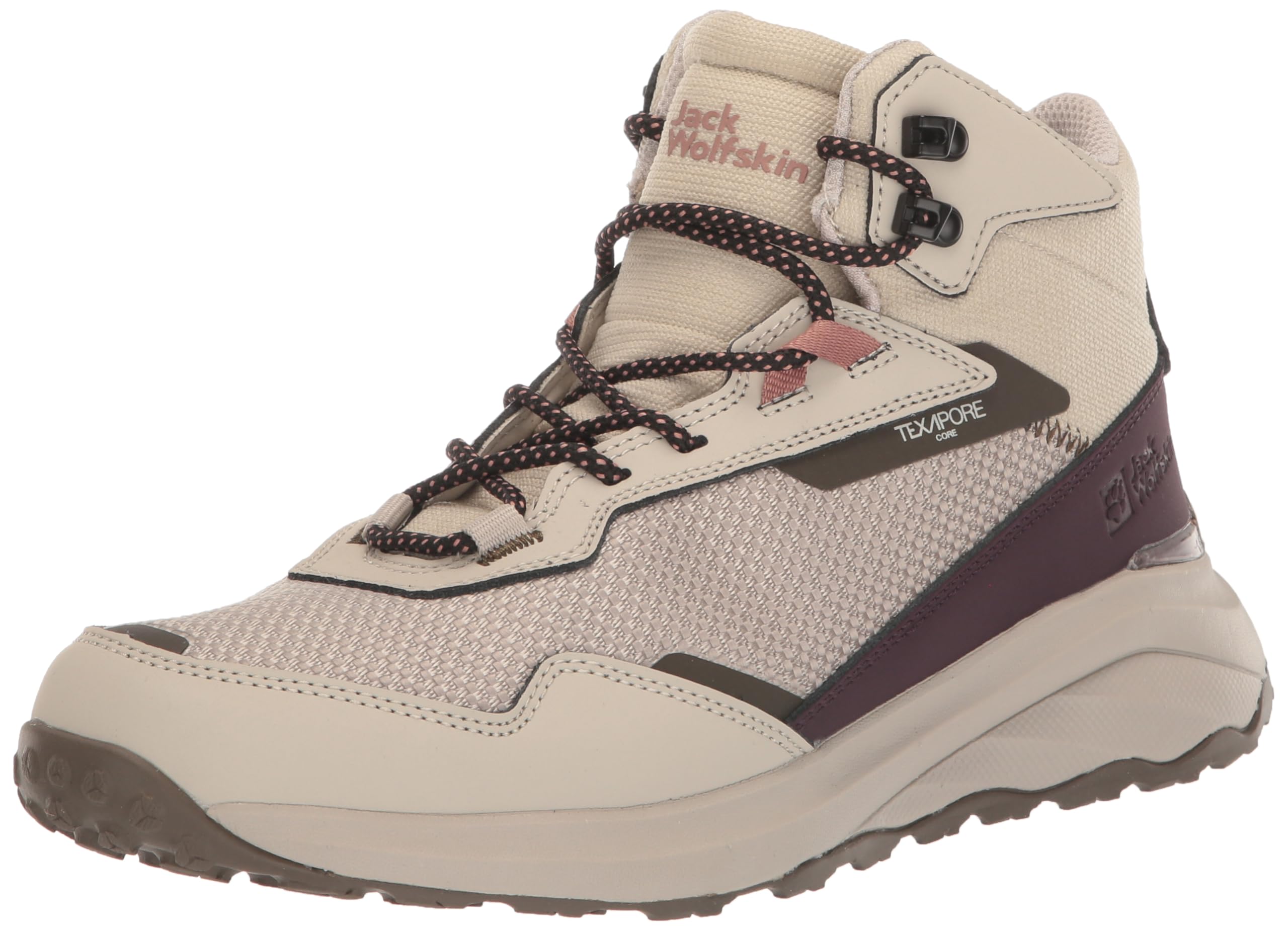Jack Wolfskin Dromoventure Texapore Mid W kadın spor ayakkabısı, gri, 39 EU