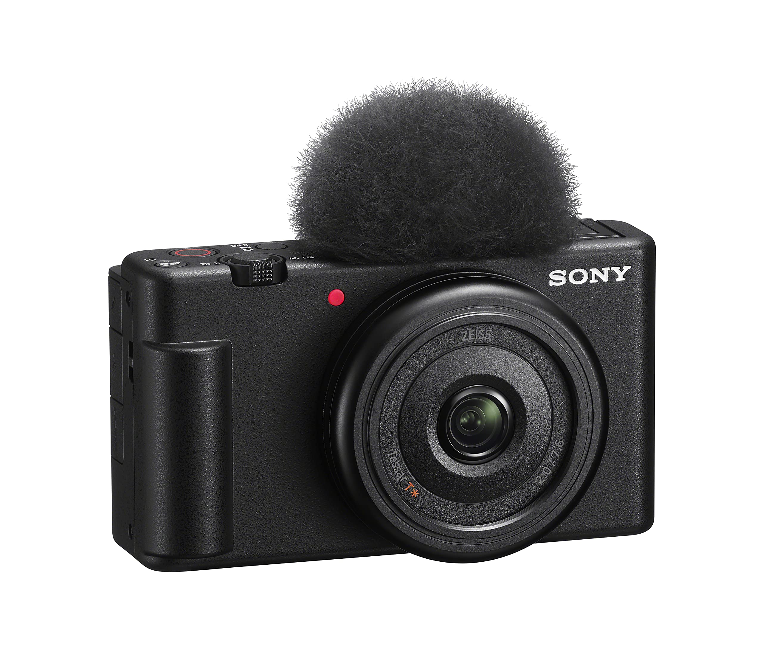 Sony ZV-1F Vlog kamerası | Dijital Fotoğraf Makinesi (Değişken Açılı Ekran, 4K Video, Ağır Çekim, Vlog özellikleri) - Siyah