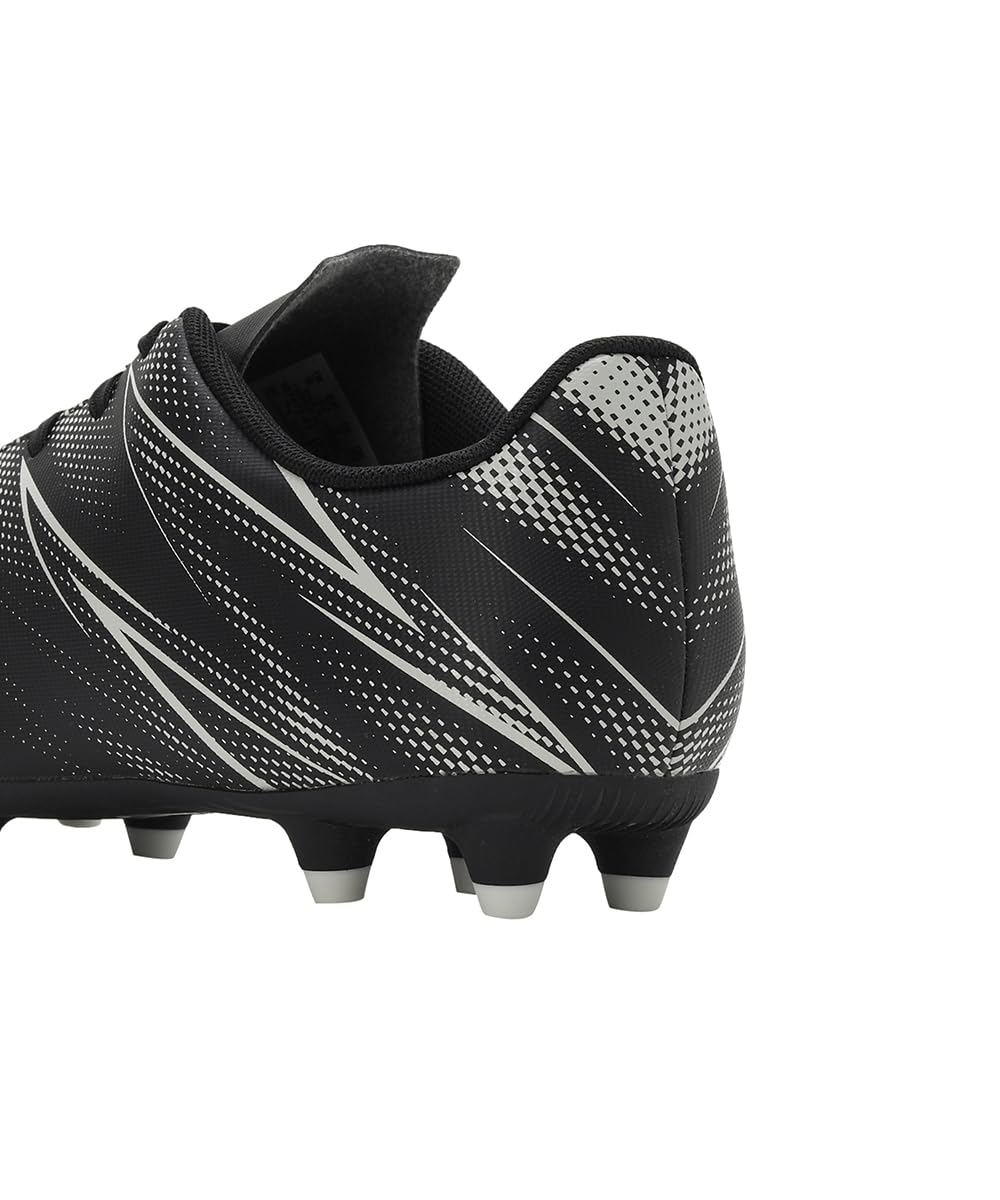 PUMA Erkek Attacanto Fg/Ag futbol ayakkabısı, Puma Siyah Gümüş Sis, 45 EU