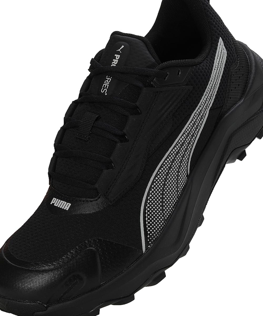 PUMA Erkek/Unisex Obstruct Profoam-PUMA Black-Cool Dark Gray-Cool Light Gray Low Boot 37