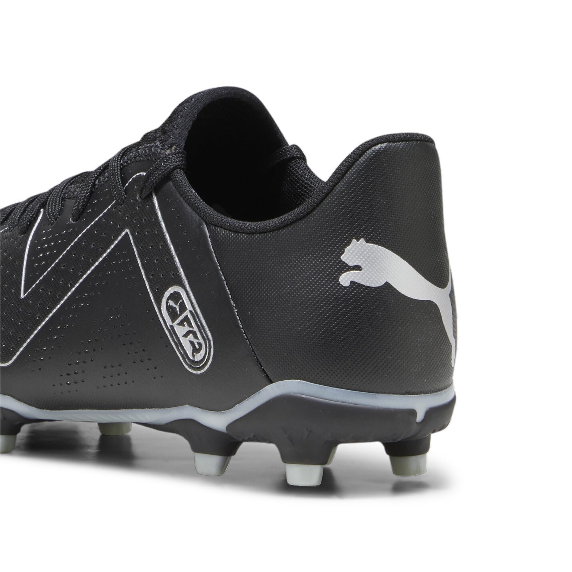 PUMA Future Play Fg/Ag erkek futbol ayakkabısı, Puma Black Puma Silver, 43 EU