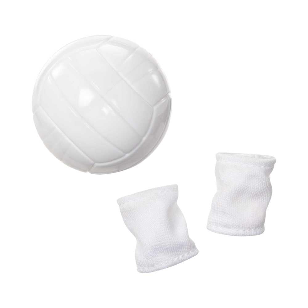 Barbie Sporcu Bebekler, üniforması ve topuyla Barbie Voleybolcu Bebek ile aksesuarları, HKT72